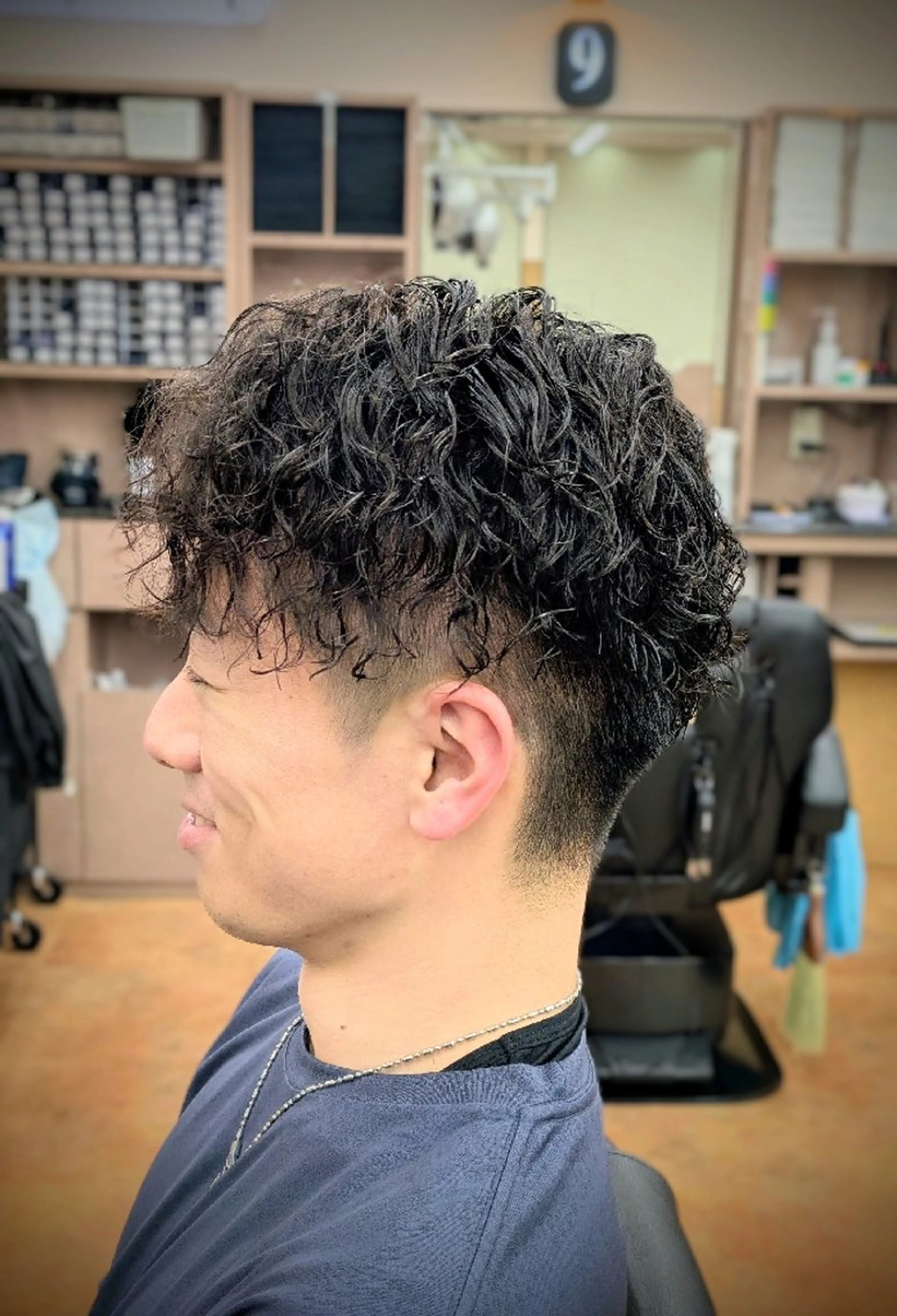 ショート パーマ 理容プラージュ燕三条店所属・理容プラージュ燕三条 福井のヘアスタイル