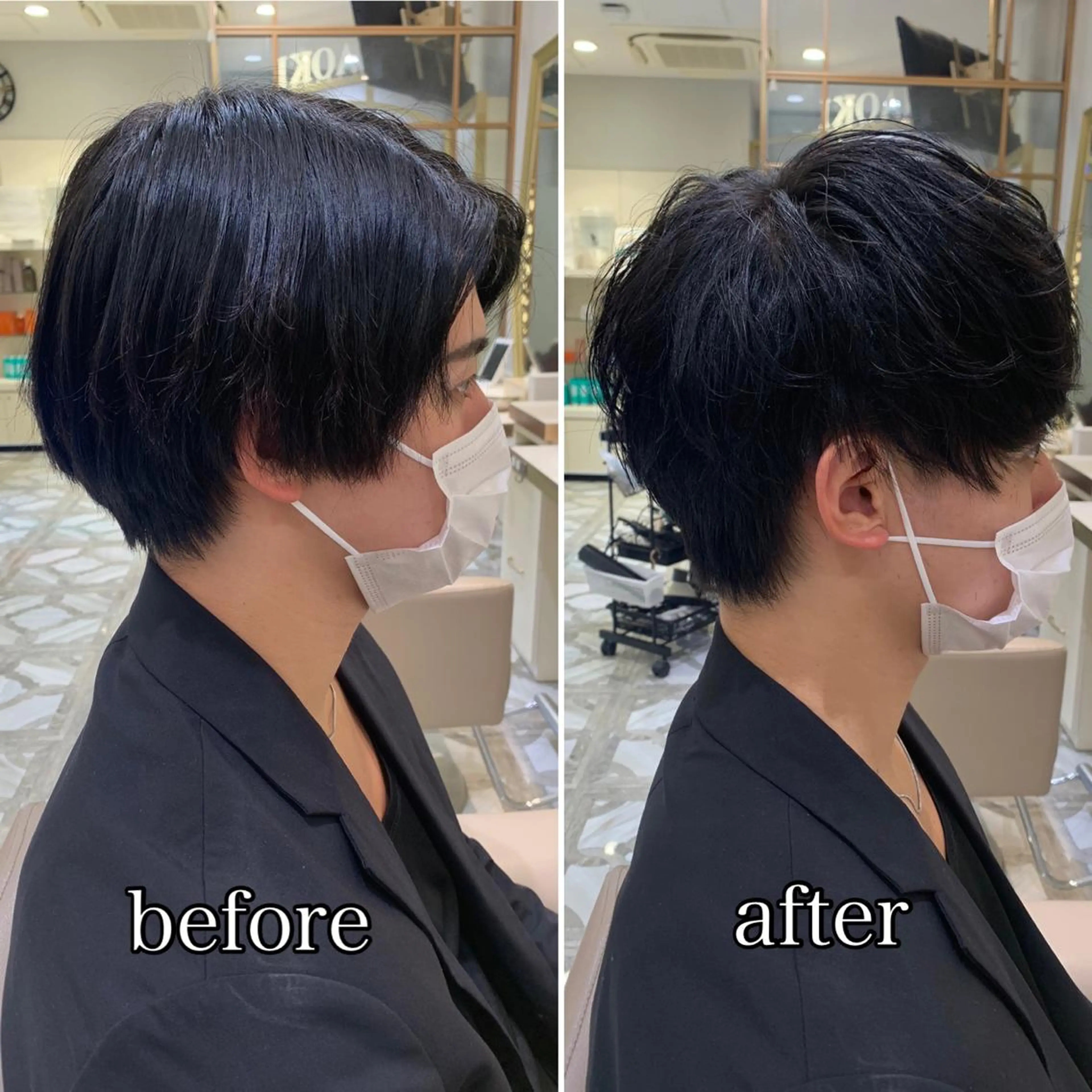 カラー パーマ ヘアアレンジ メンズ キッズ ネイル マツエク・マツパ アイブロウ 《褒められる》 透明感カラー/小嶋のヘアスタイル