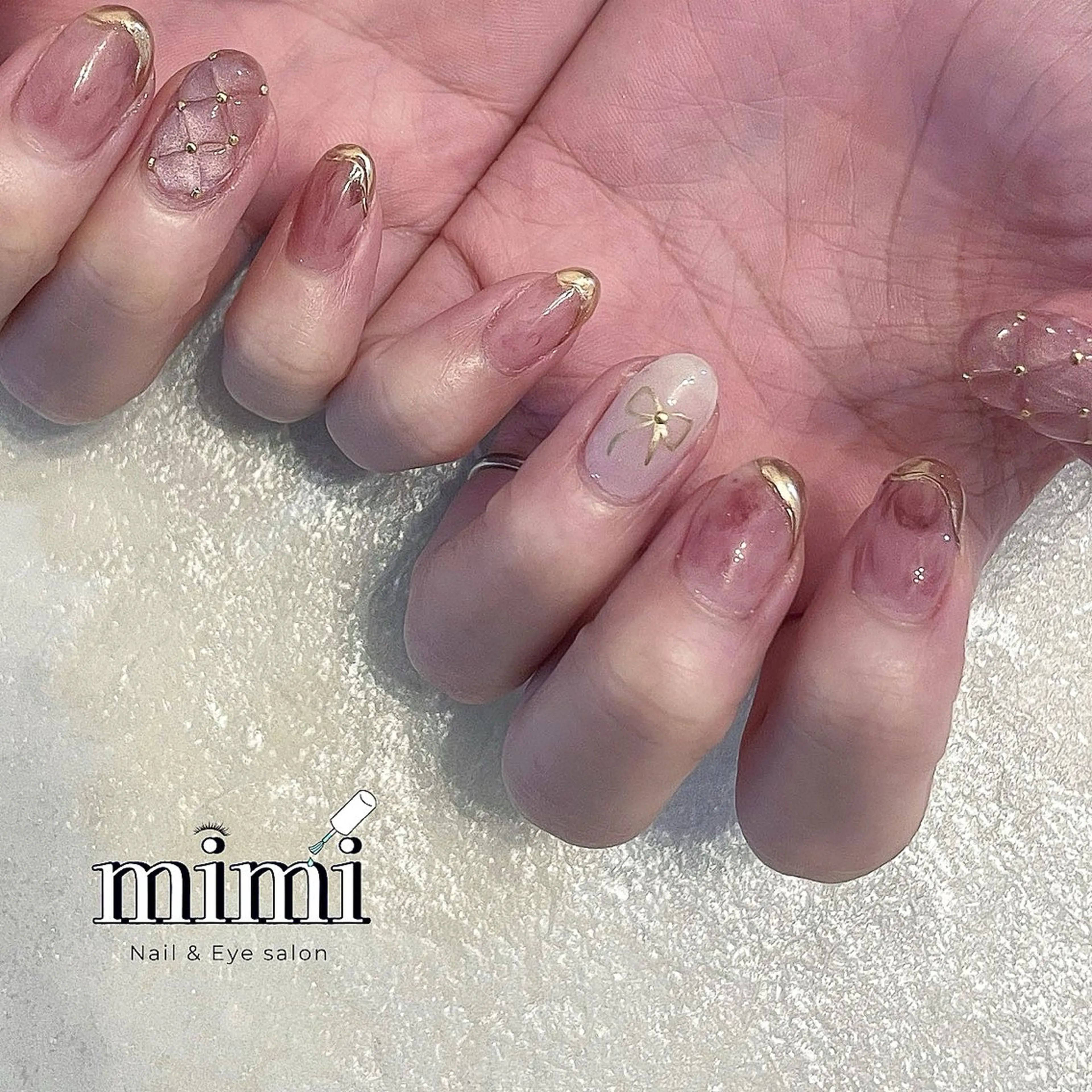 ネイル ニュアンスネイル 春ネイル Ruru nailのネイルデザイン