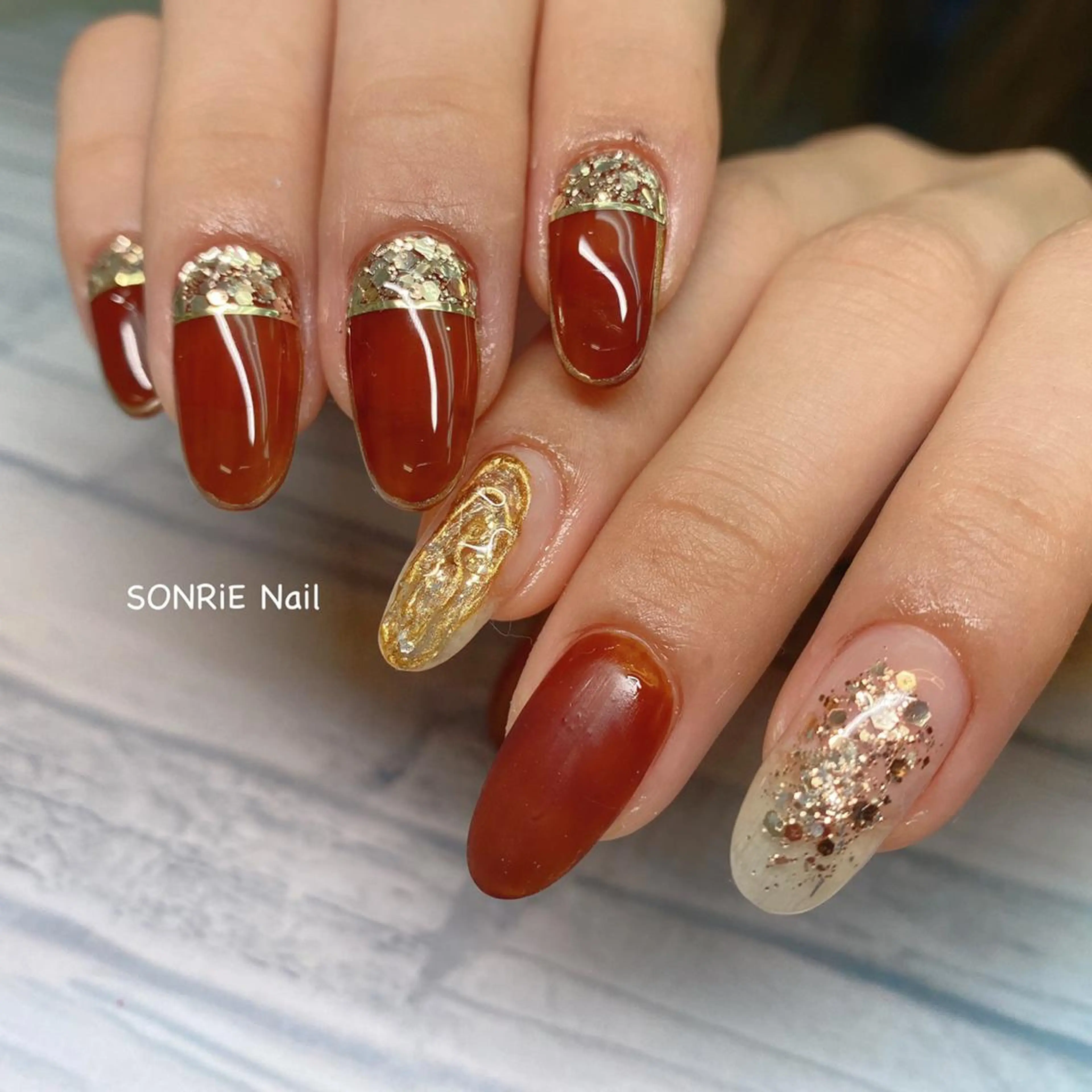 ネイル 豊橋美容院 ソンリエのヘアスタイル