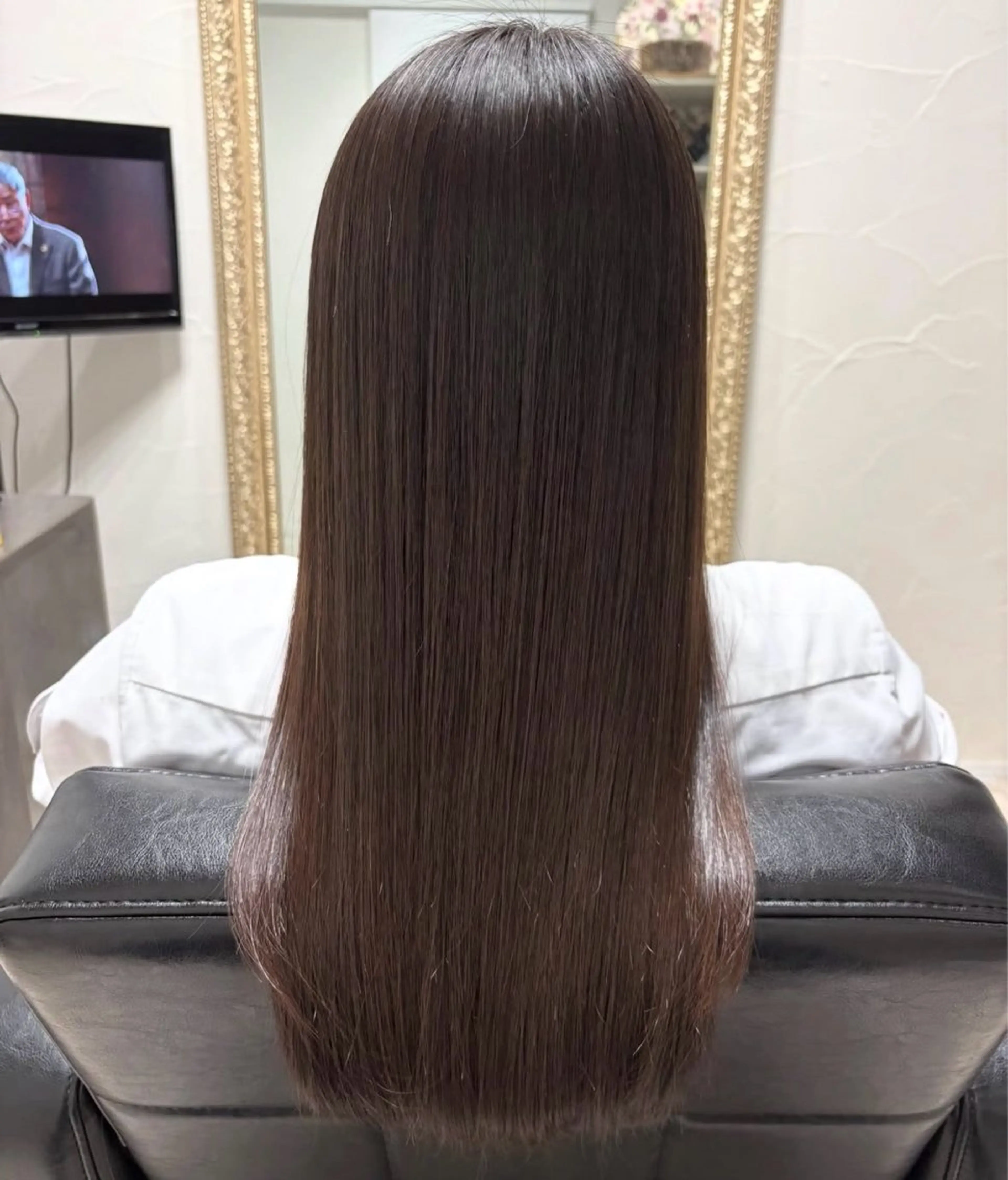 ロング 縮毛矯正 Reka .のヘアスタイル