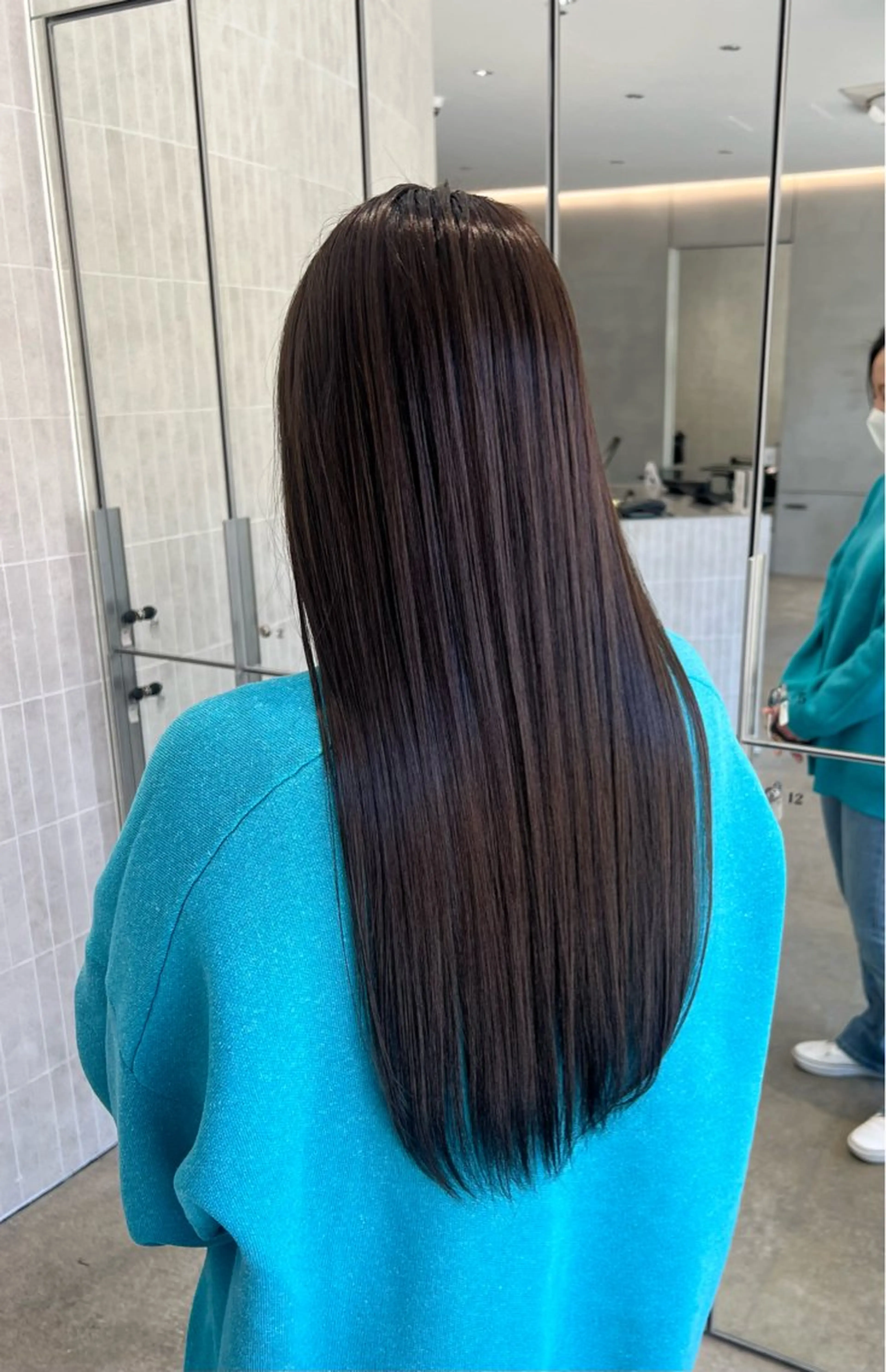 4月限定‼︎ うる艶カラー🌷➕トリートメント🩵の写真