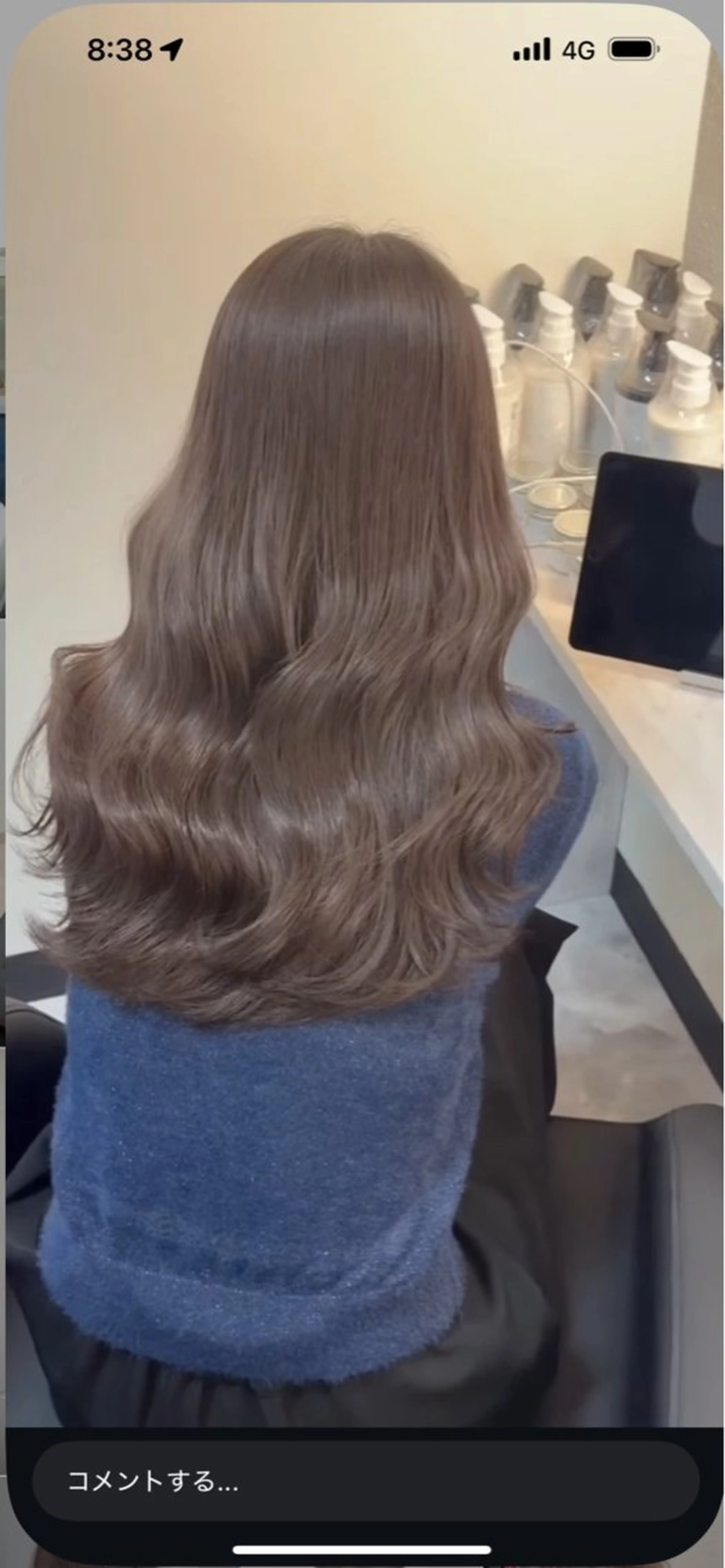 カラー ブリーチ ダブルカラー ブリーチなしカラー ヘアカラー トリートメント ヘアセット 韓国風レイヤーカラー ライムのヘアスタイル