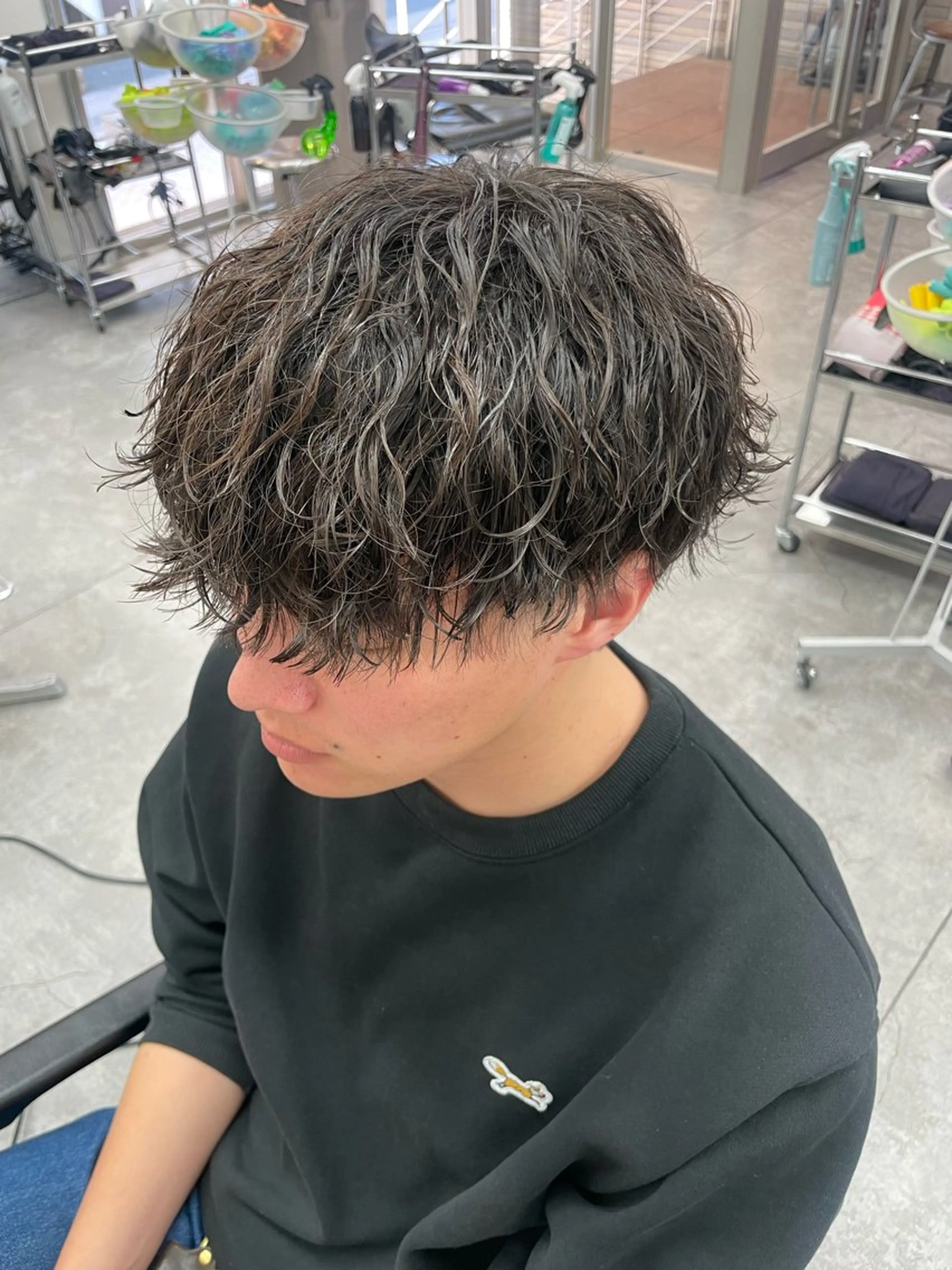 パーマ メンズ カット パーマ 町田エリアＮｏ．１/ パーマ特化/太田京希のヘアスタイル