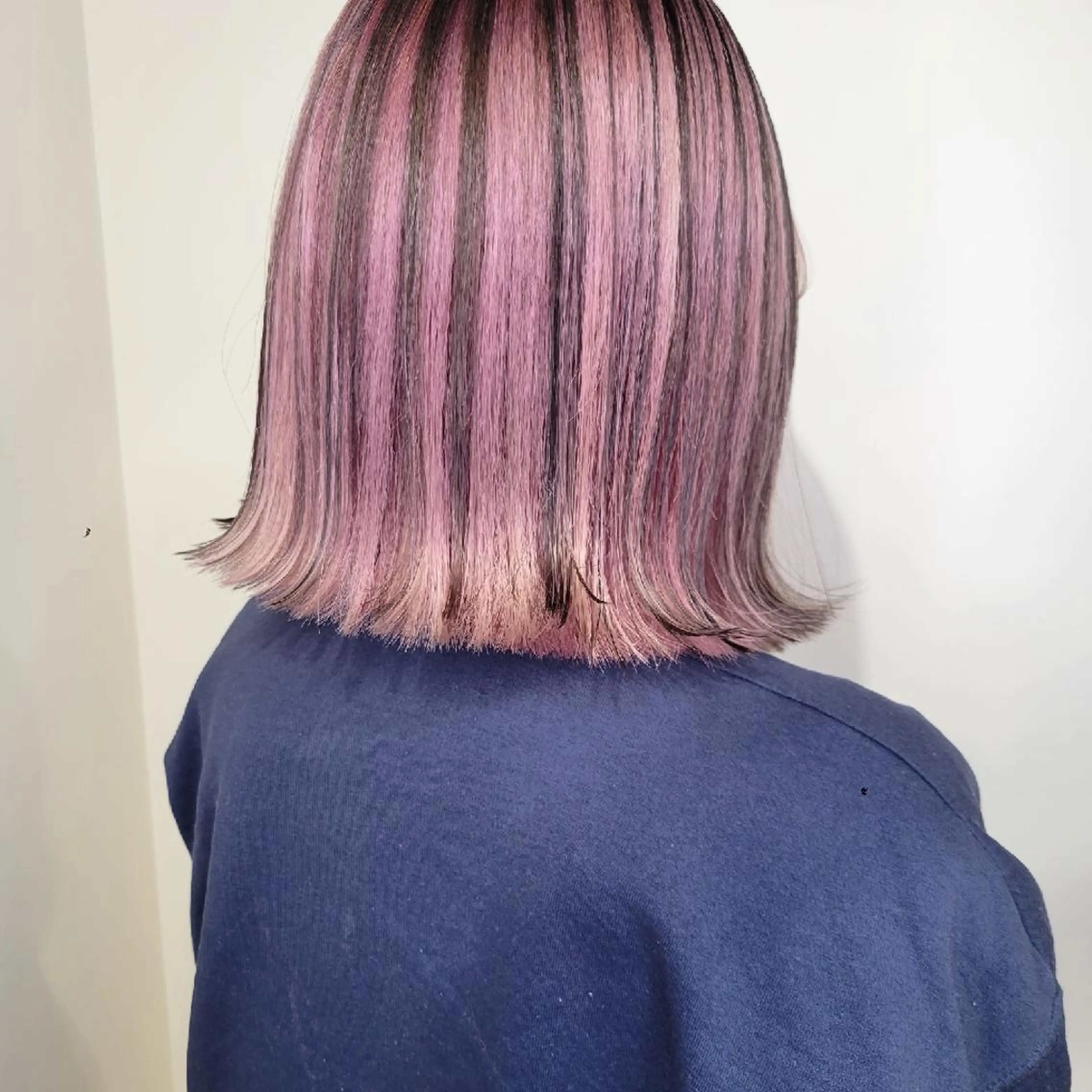 ミディアム カット ヘアカラー トリートメント 🇰🇷透明感×ハイ トーン🌟tomoのヘアスタイル