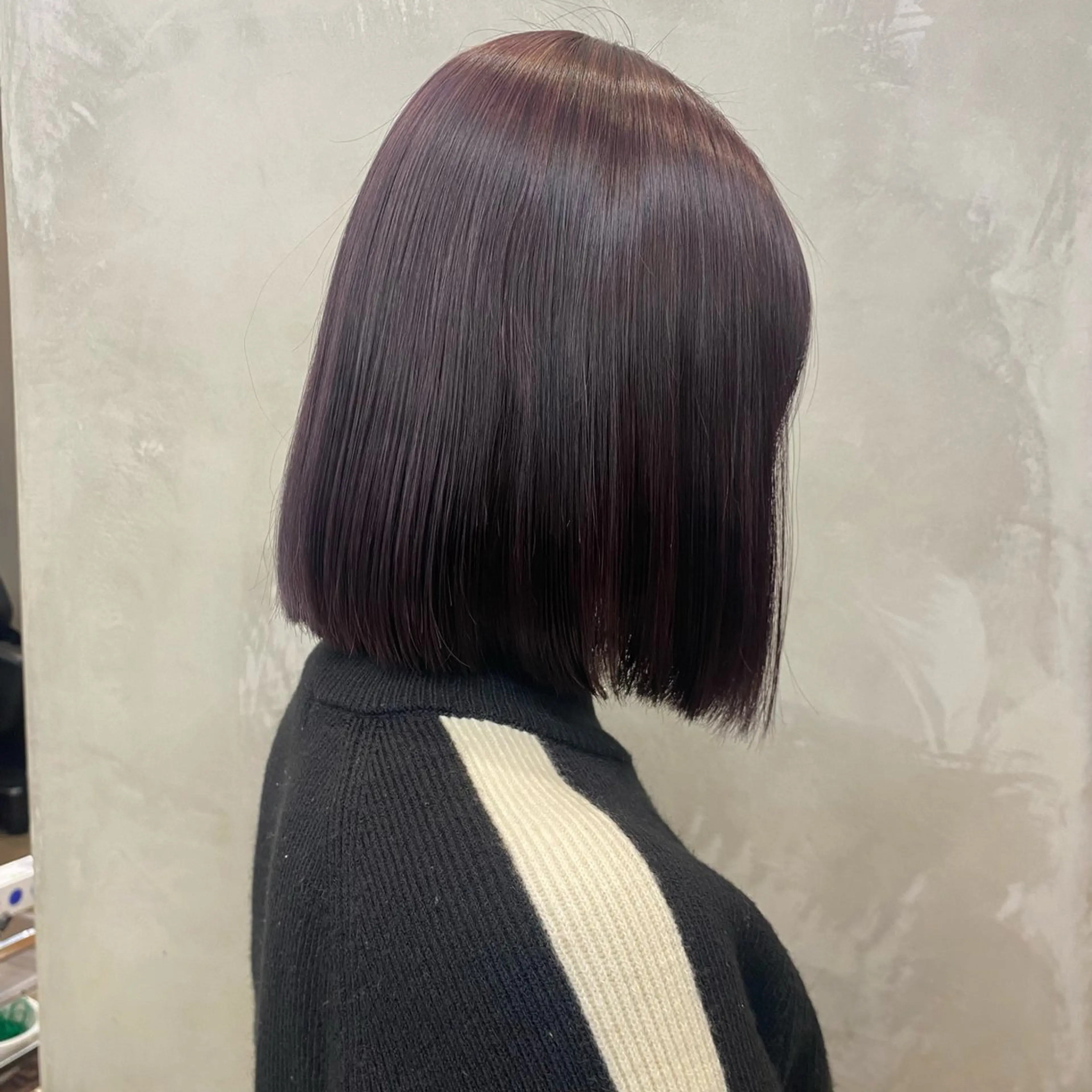 ショート カラー ラベンダーカラー ヘアカラー ひなた / elima調布のヘアスタイル