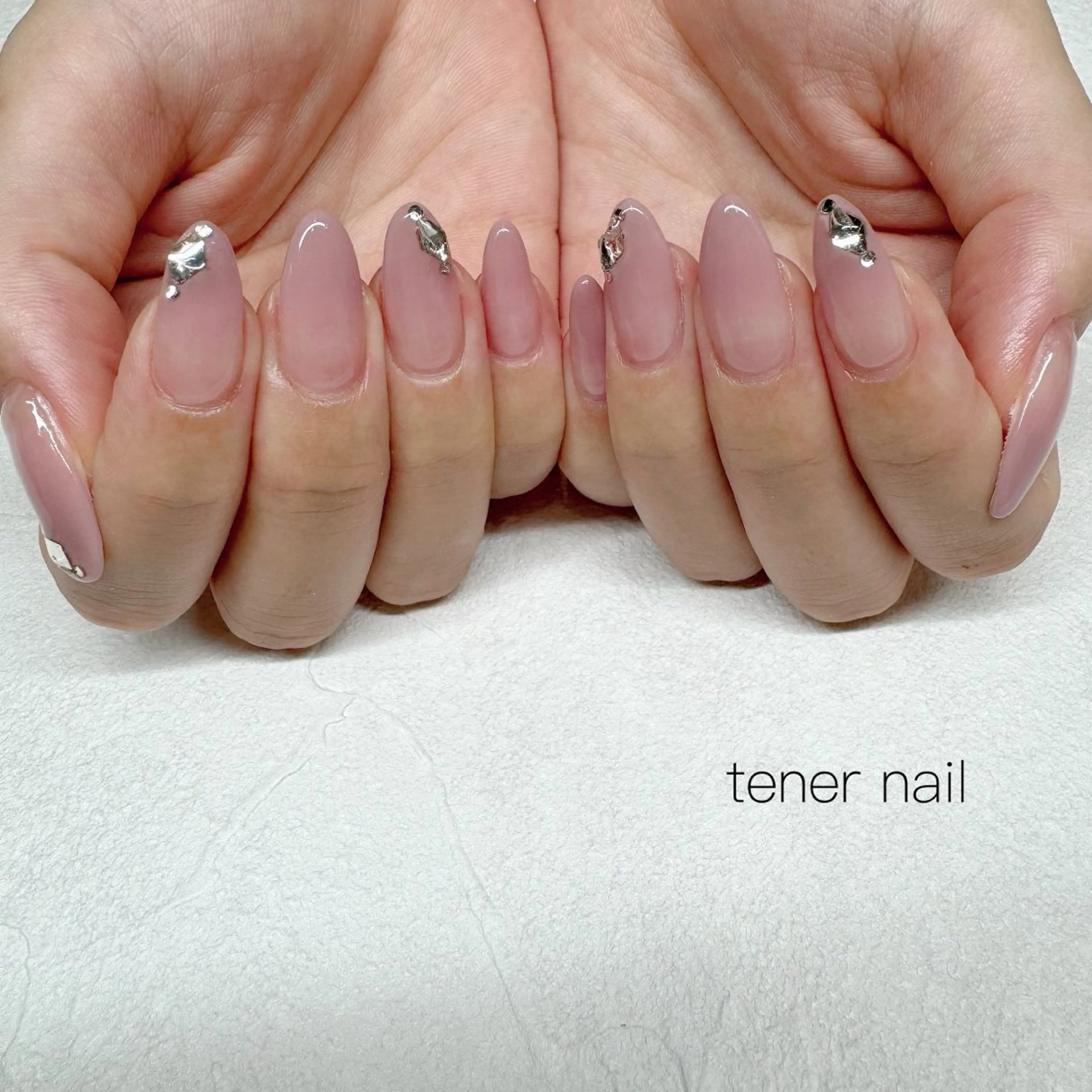 ネイル ピンク ハンドネイル テネルネイル tener nailのネイルデザイン