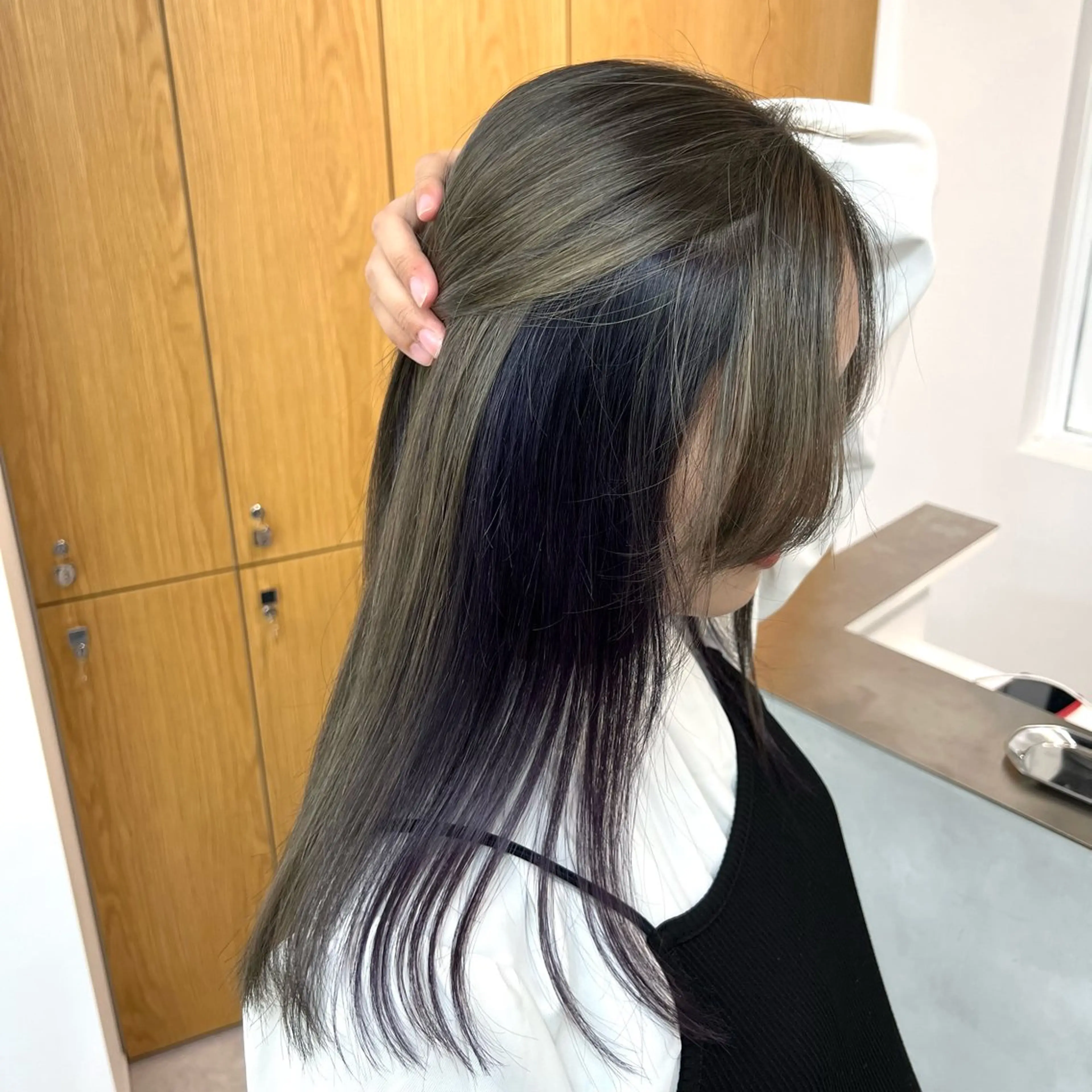 ロング カラー 小森聖奈 韓国風レイヤーカットのその他イメージ