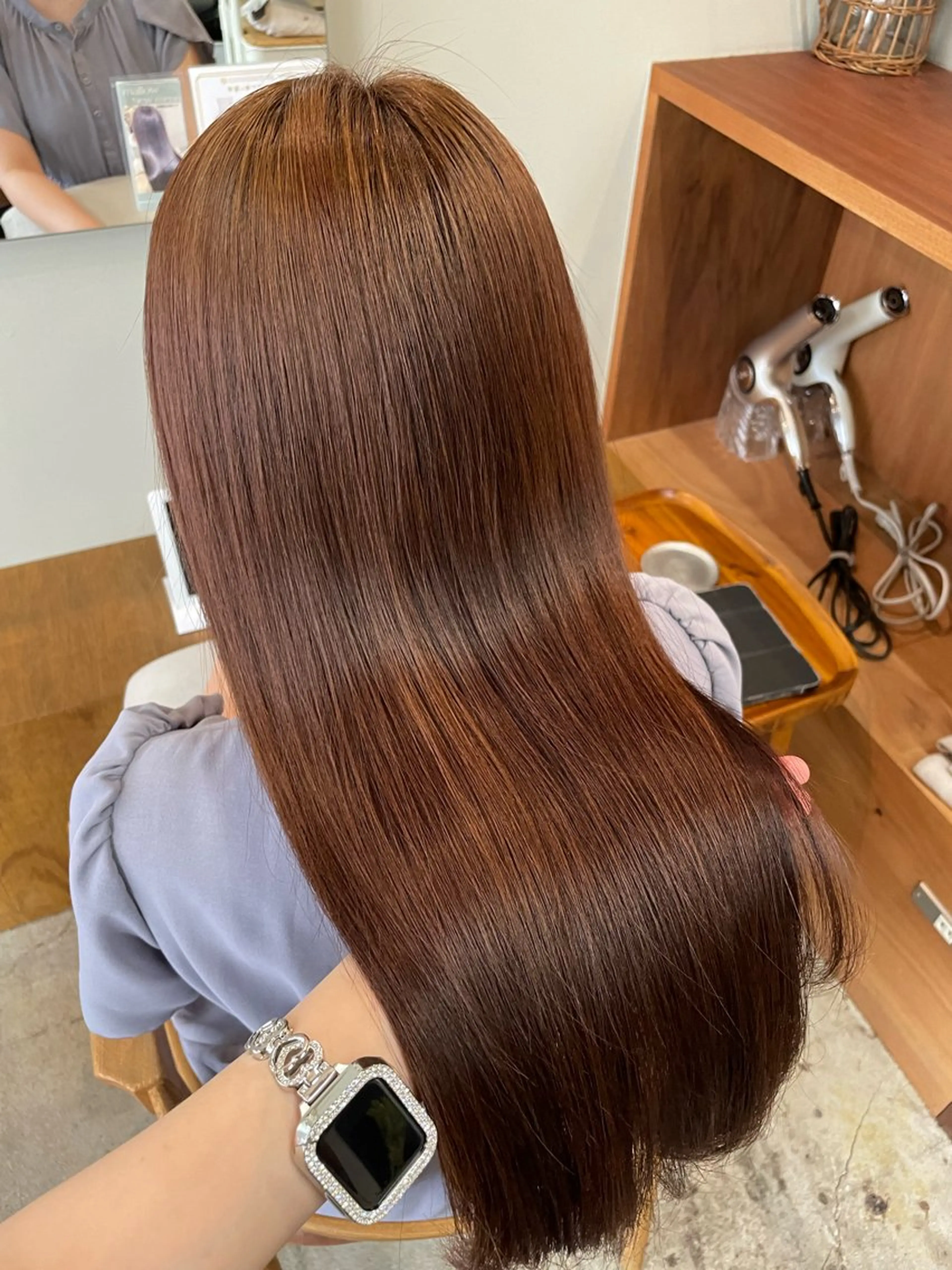 ロング 山下 悠月のヘアスタイル