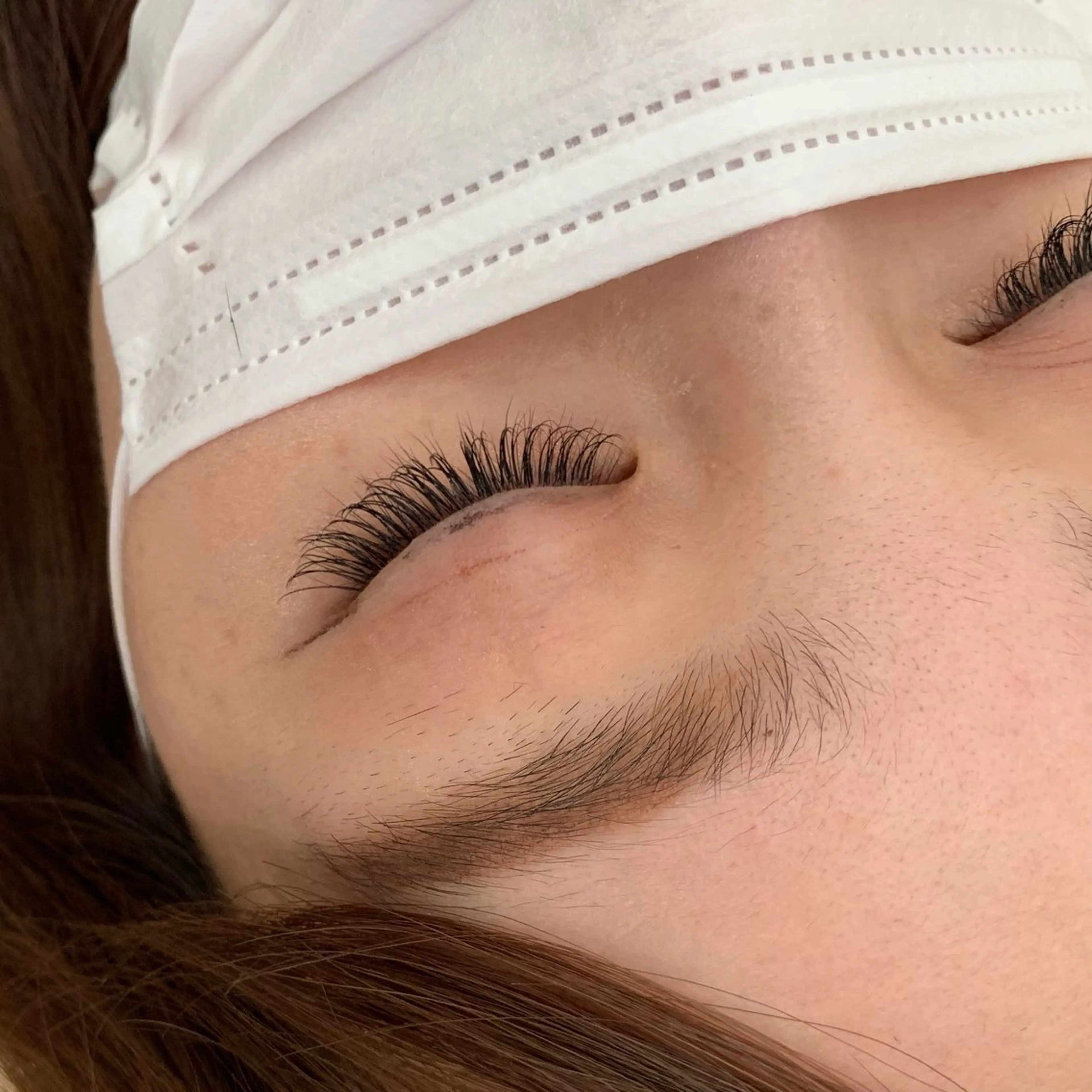 【新規限定】マツエクの定番!フラットラッシュ120本(TRコーティング付)の写真