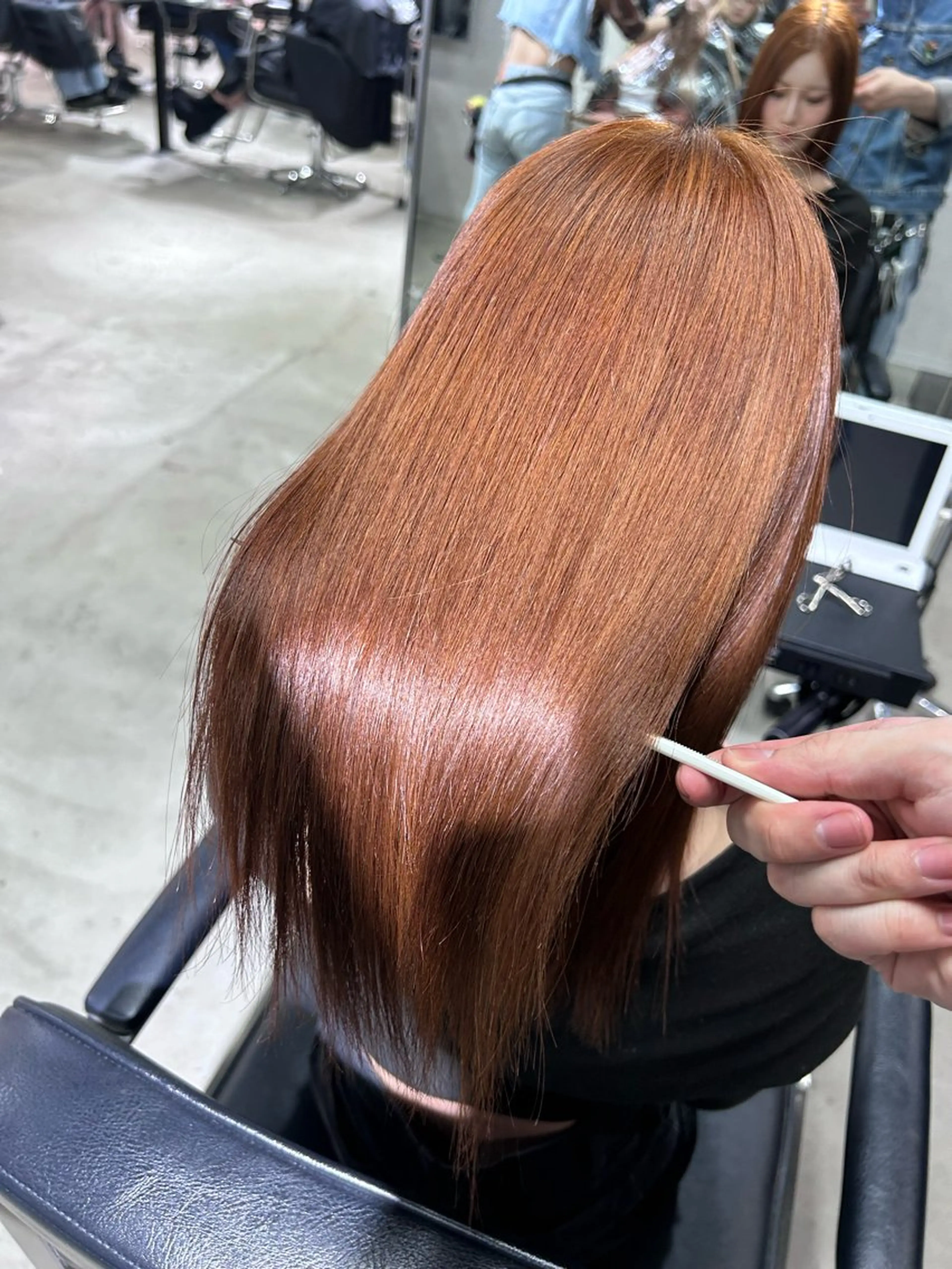 ミディアム 髪質改善 トリートメント ワンホンヘア/ 透明感カラー/ゆうとのヘアスタイル