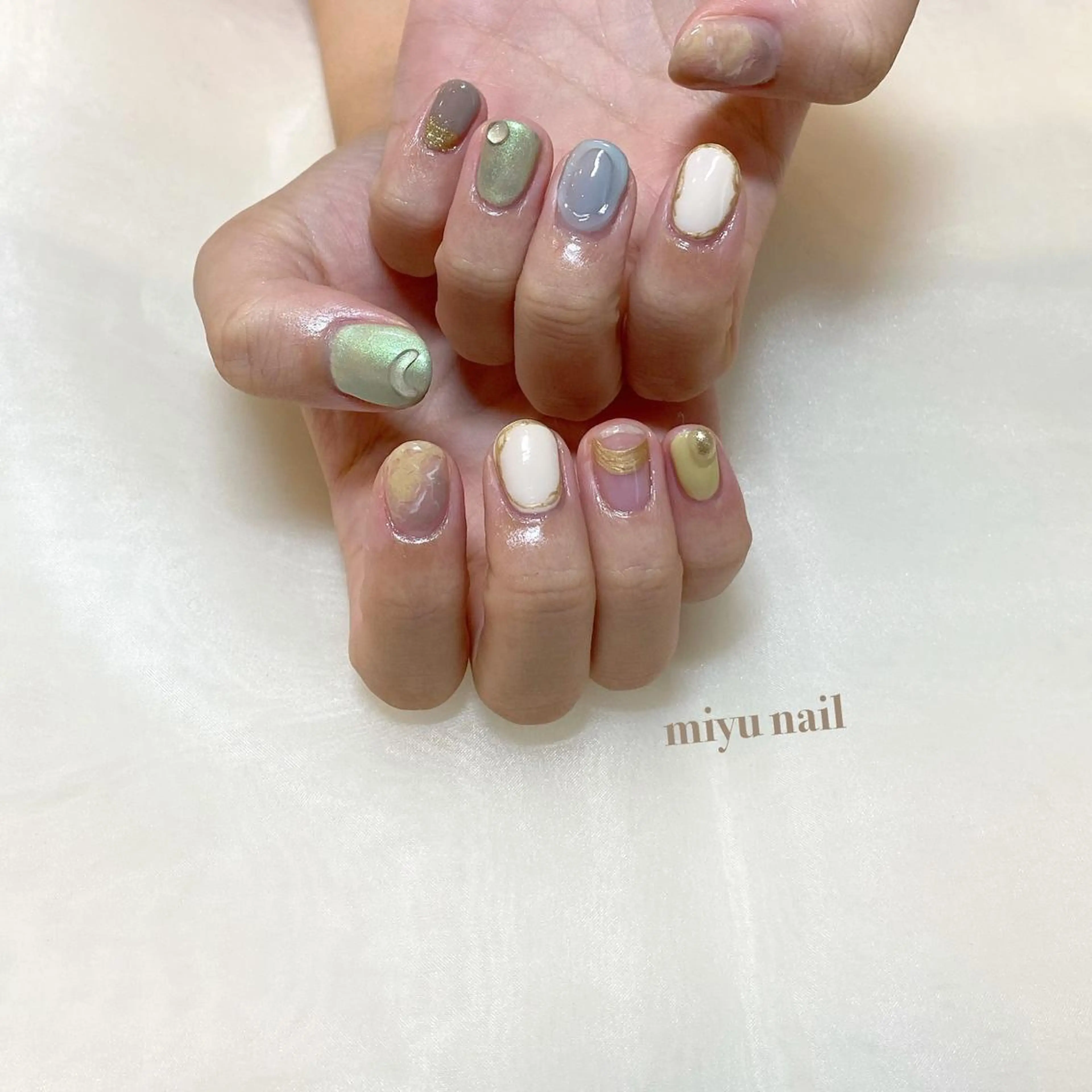 ネイル oreo salon miyu 池袋のネイルデザイン