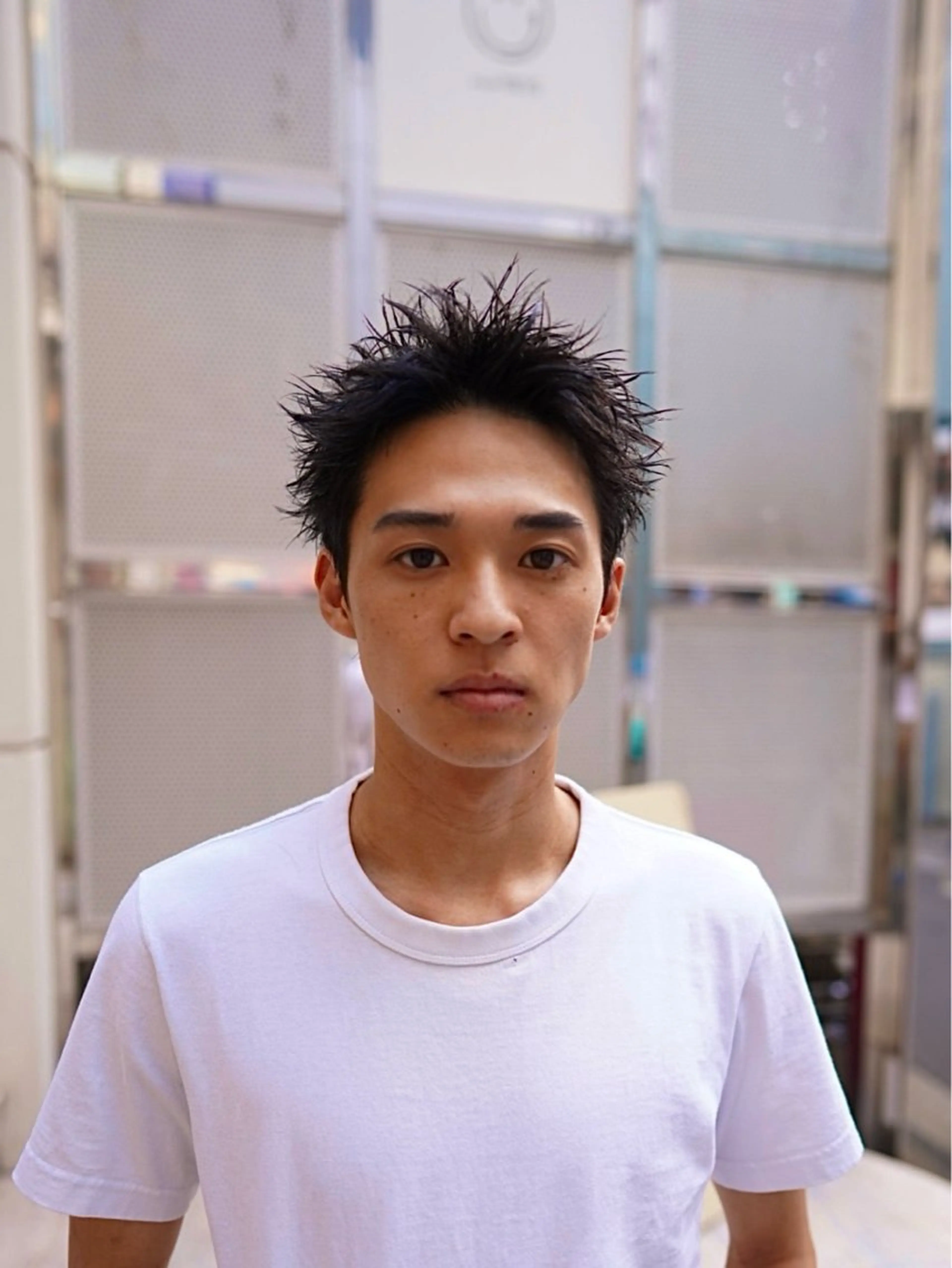 メンズ 横浜/ショート/ レイヤーカットのヘアスタイル