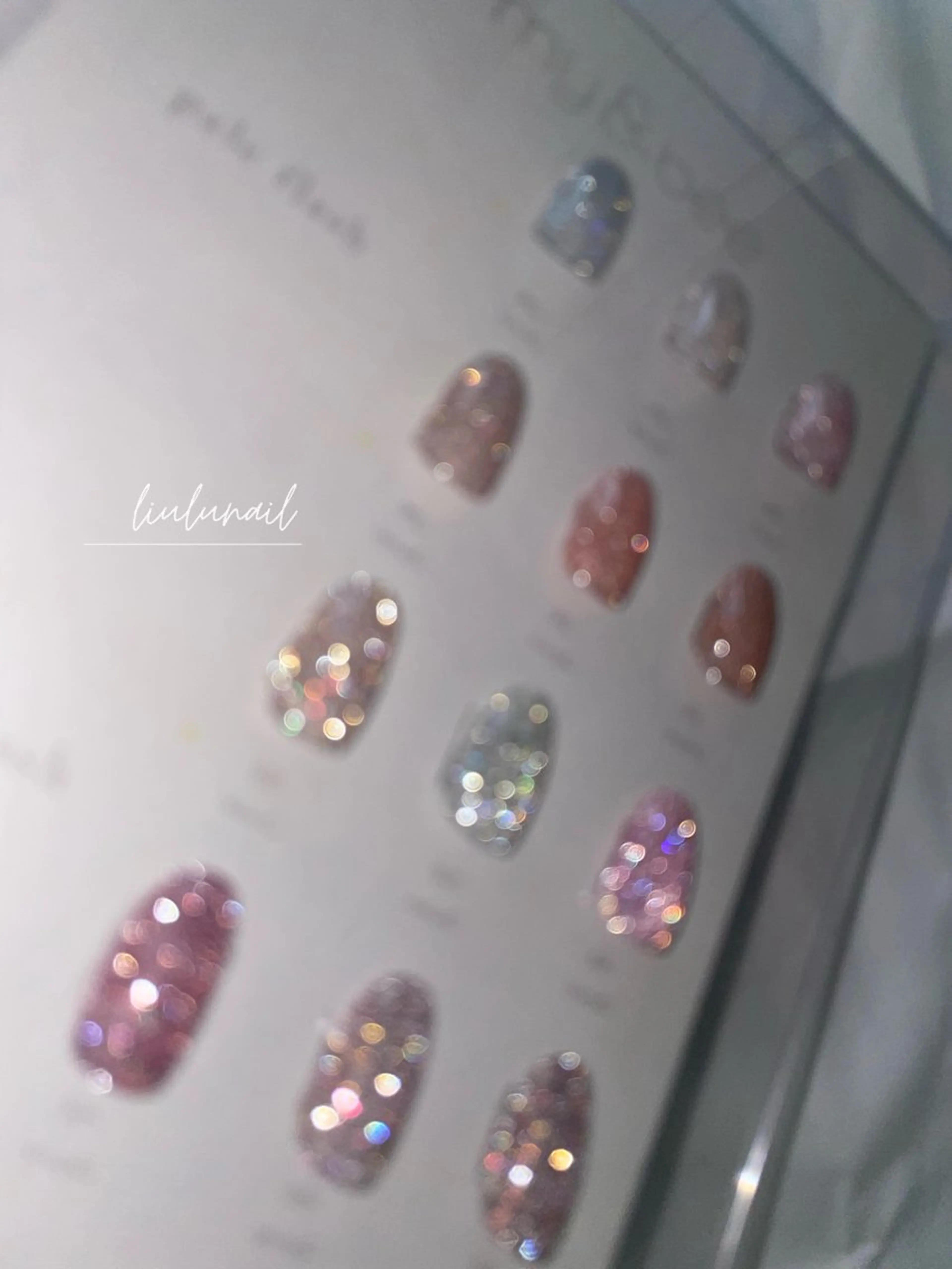 ネイル フラッシュネイル liulu nailのネイルデザイン