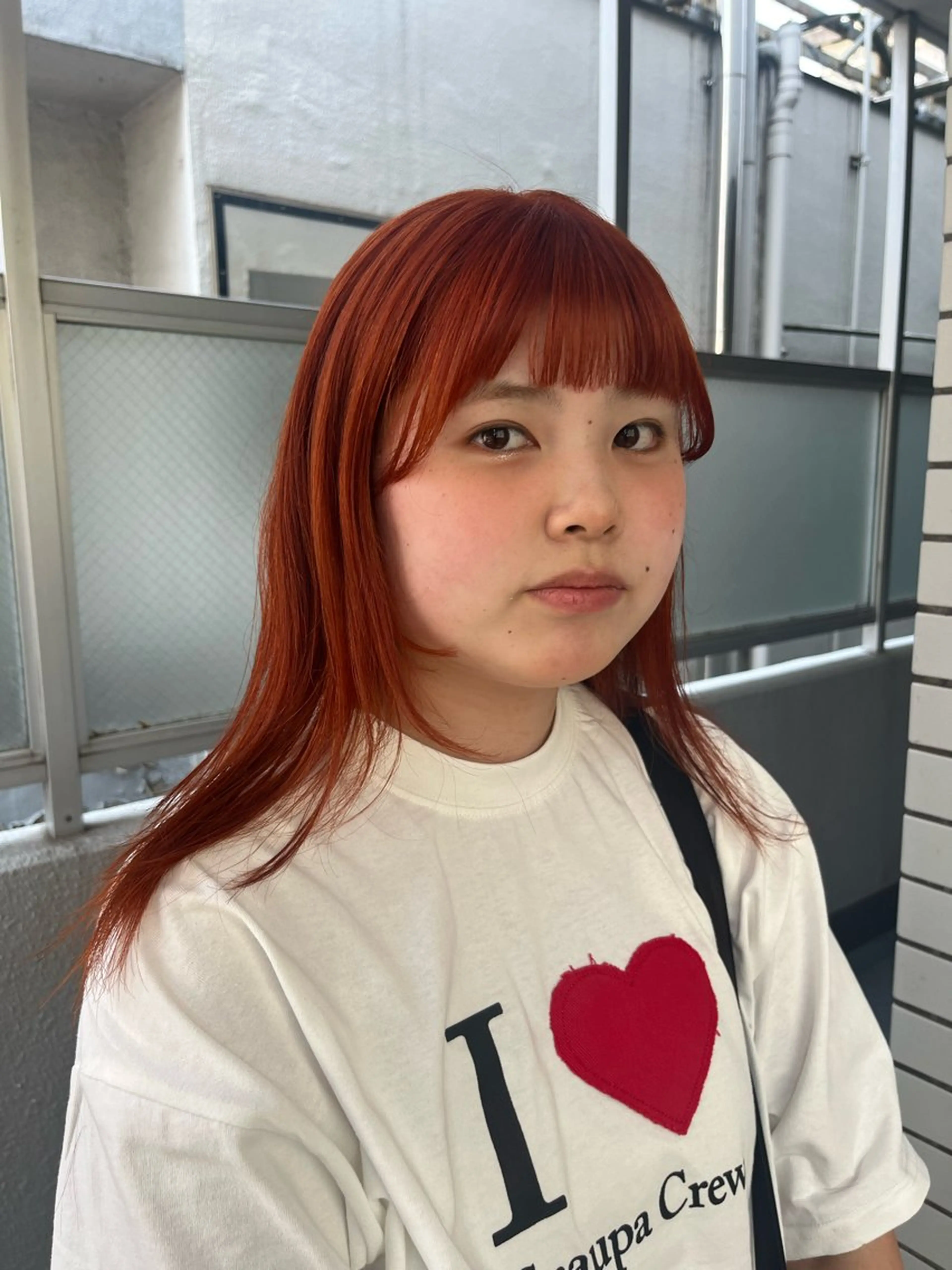 セミロング カット ヘアカラー CECIL 瑞希のヘアスタイル