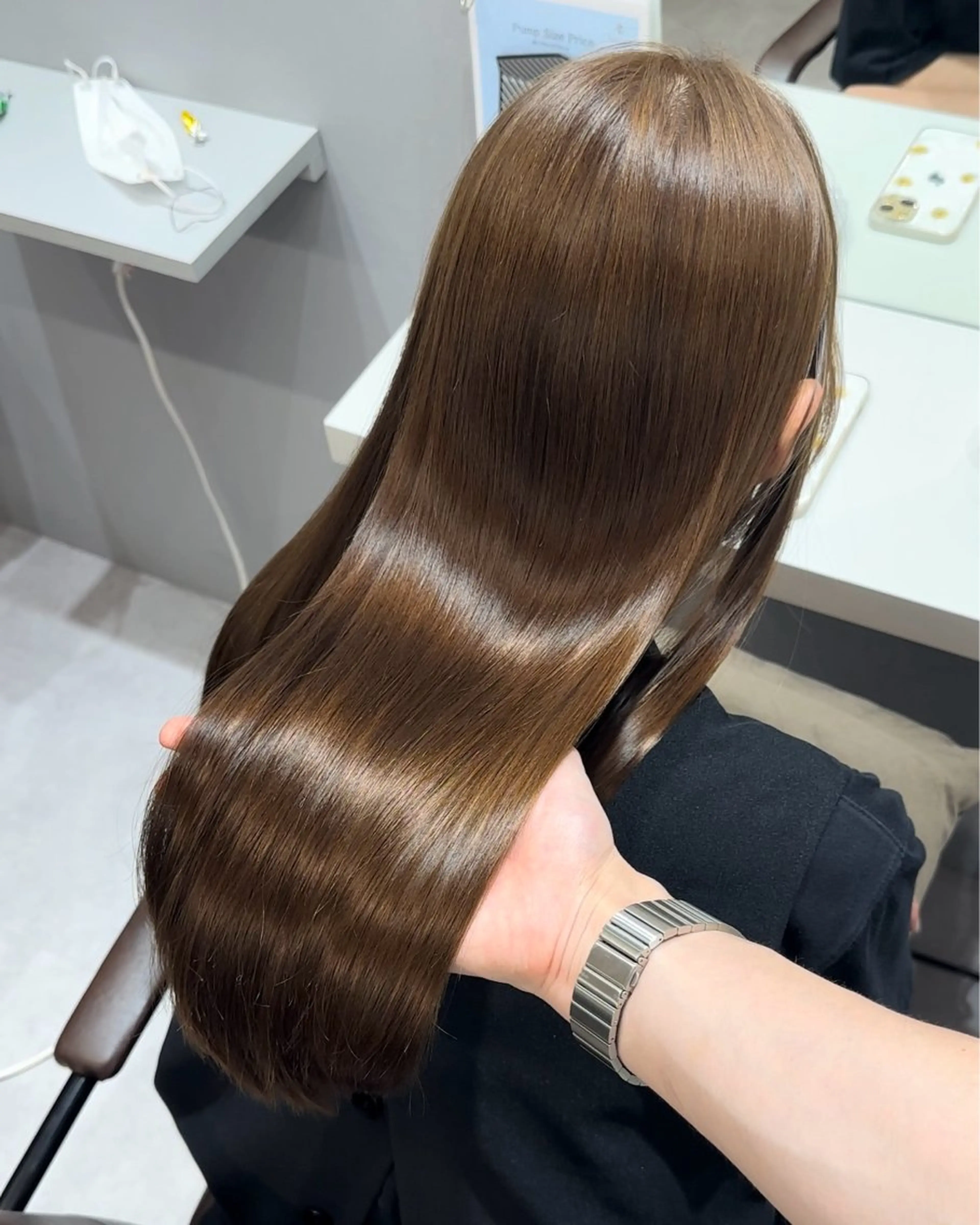 ロング カット トリートメント 髪質改善× ブリーチなしyutoのヘアスタイル