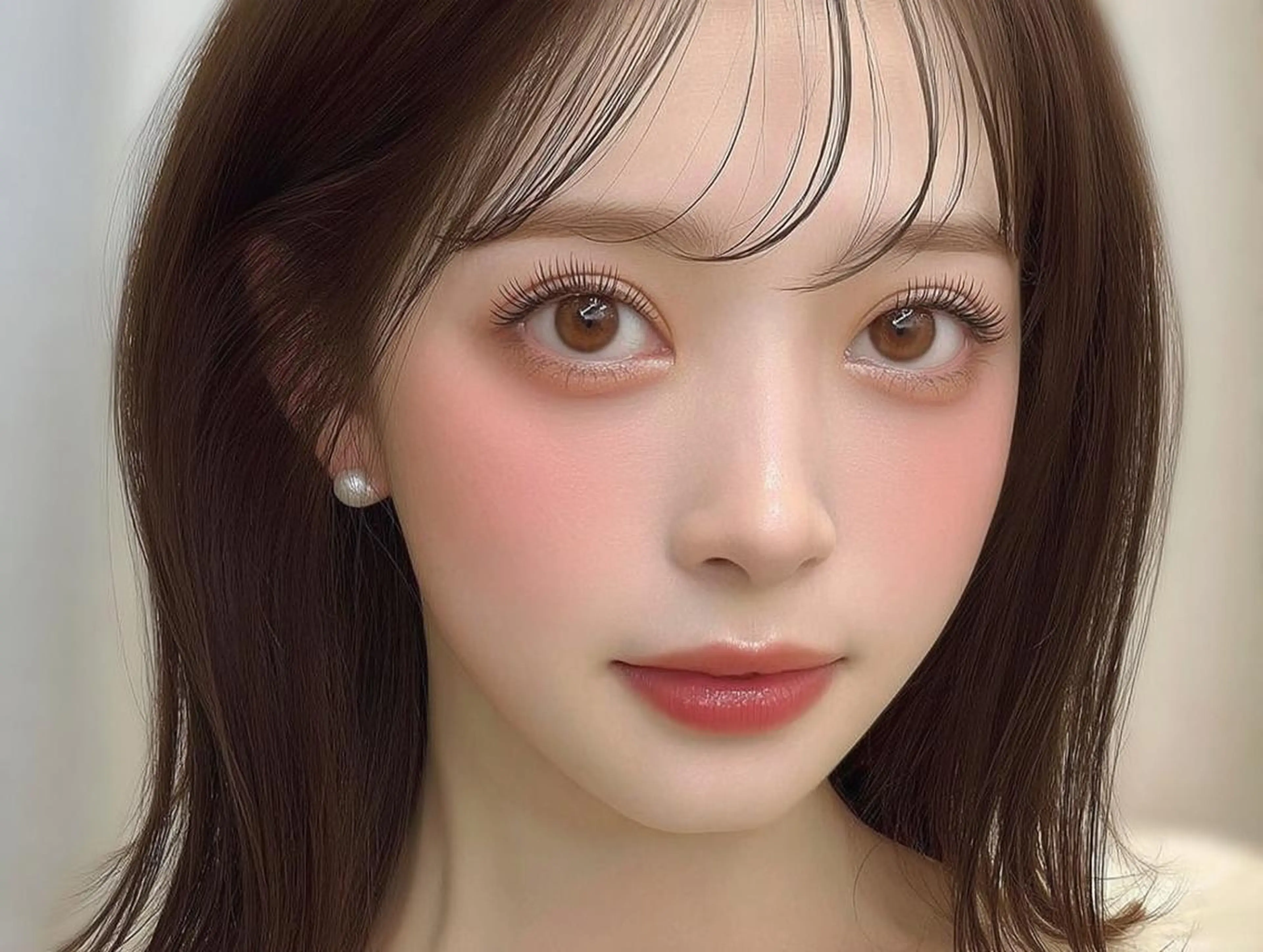 マツエク・マツパ 束感まつ毛 フラットラッシュ 韓国風マツエク ナチュラル パリジェンヌラッシュリフト マツパ 束感マツエク💗/ ayakaのマツエク・マツパデザイン