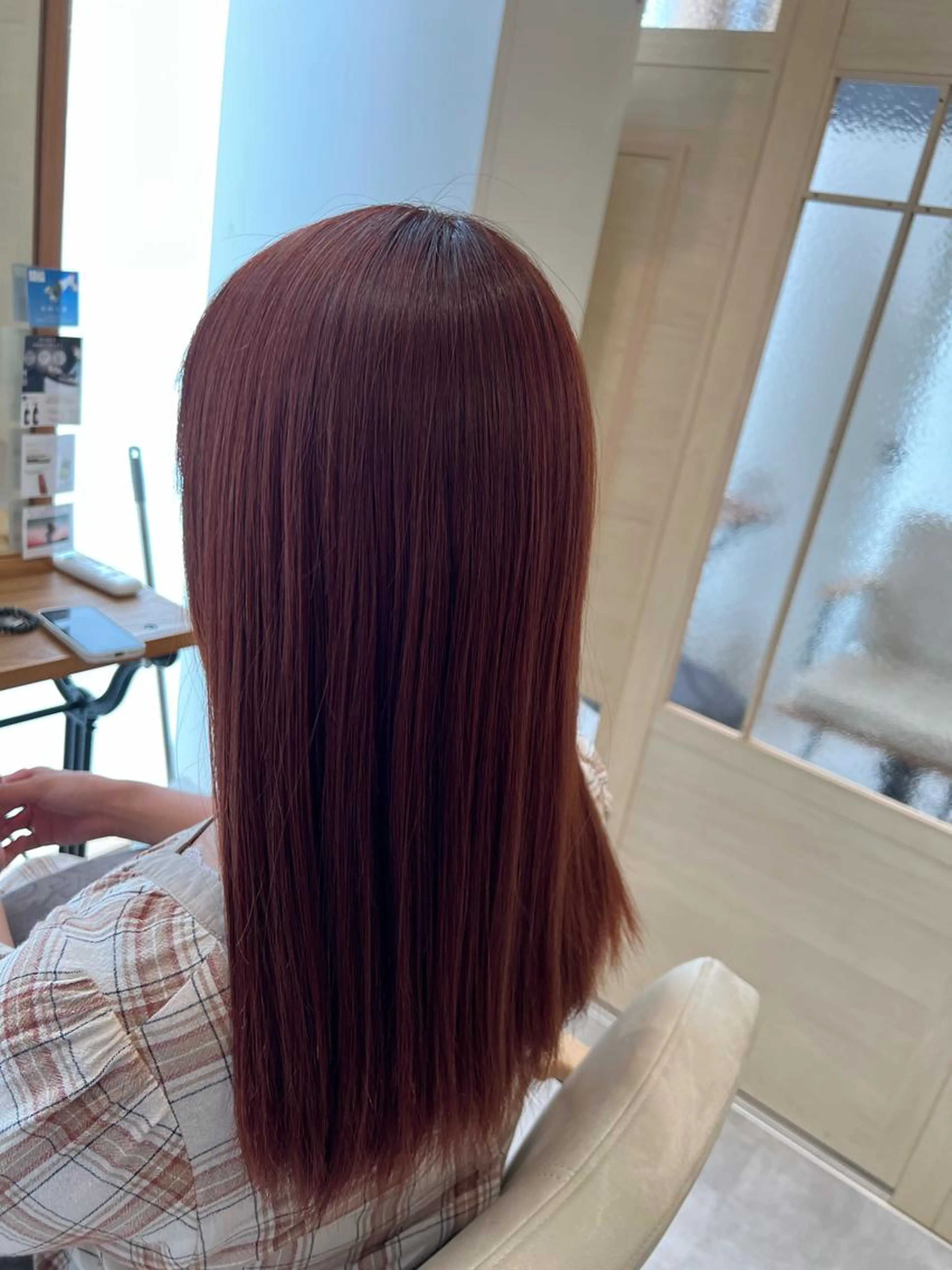 【🟨艶カラーをしながらハリコシも欲しい欲張りさんへ🟨】【髪質改善アルカリ酸熱トリートメント】【前髪カット・5分スパ】の写真