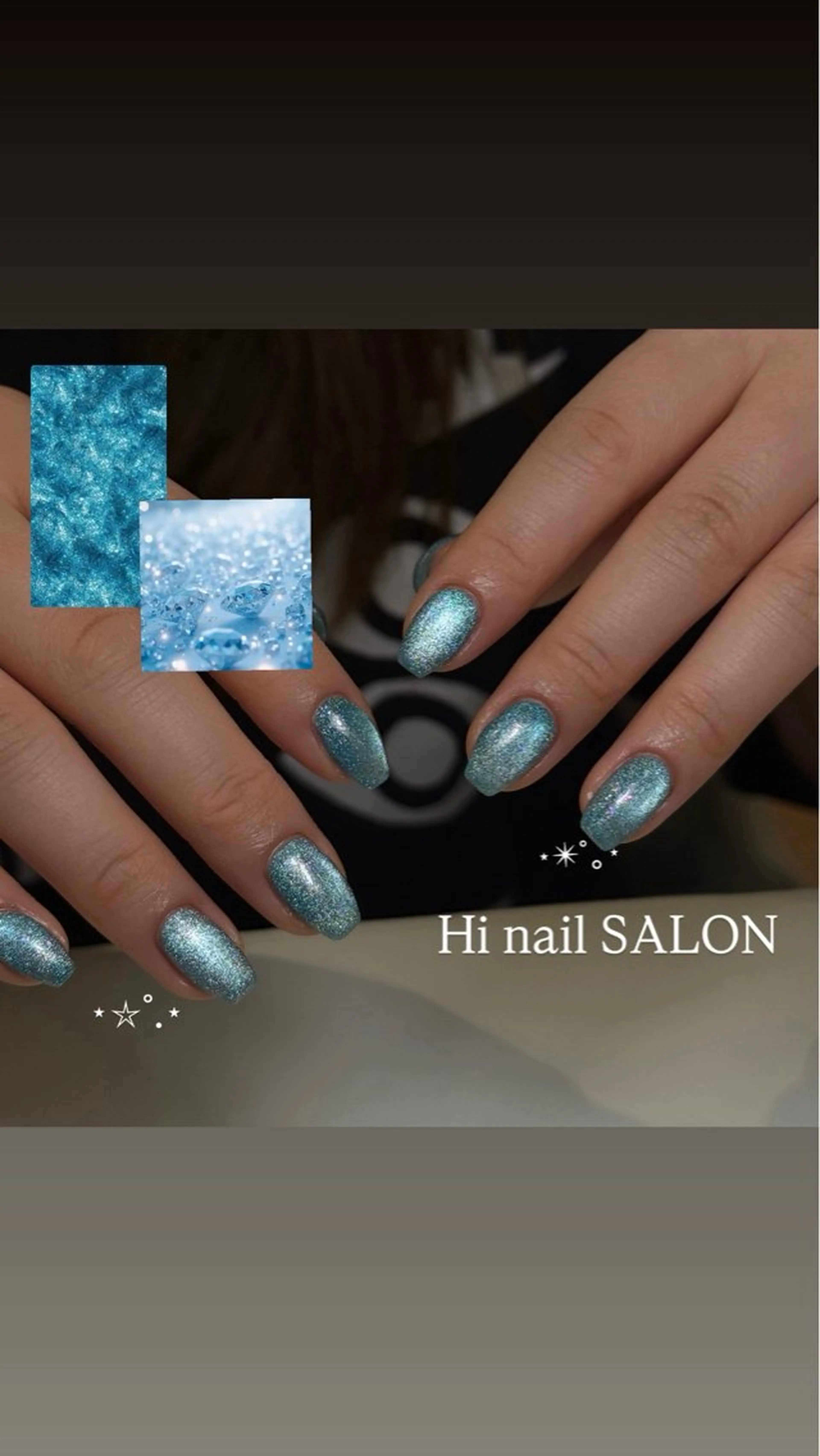 ネイル チークネイル フレンチネイル 韓国ネイル マグネットネイル 持ち込み ハンドネイル Hi nail🎀 池袋kozueのネイルデザイン