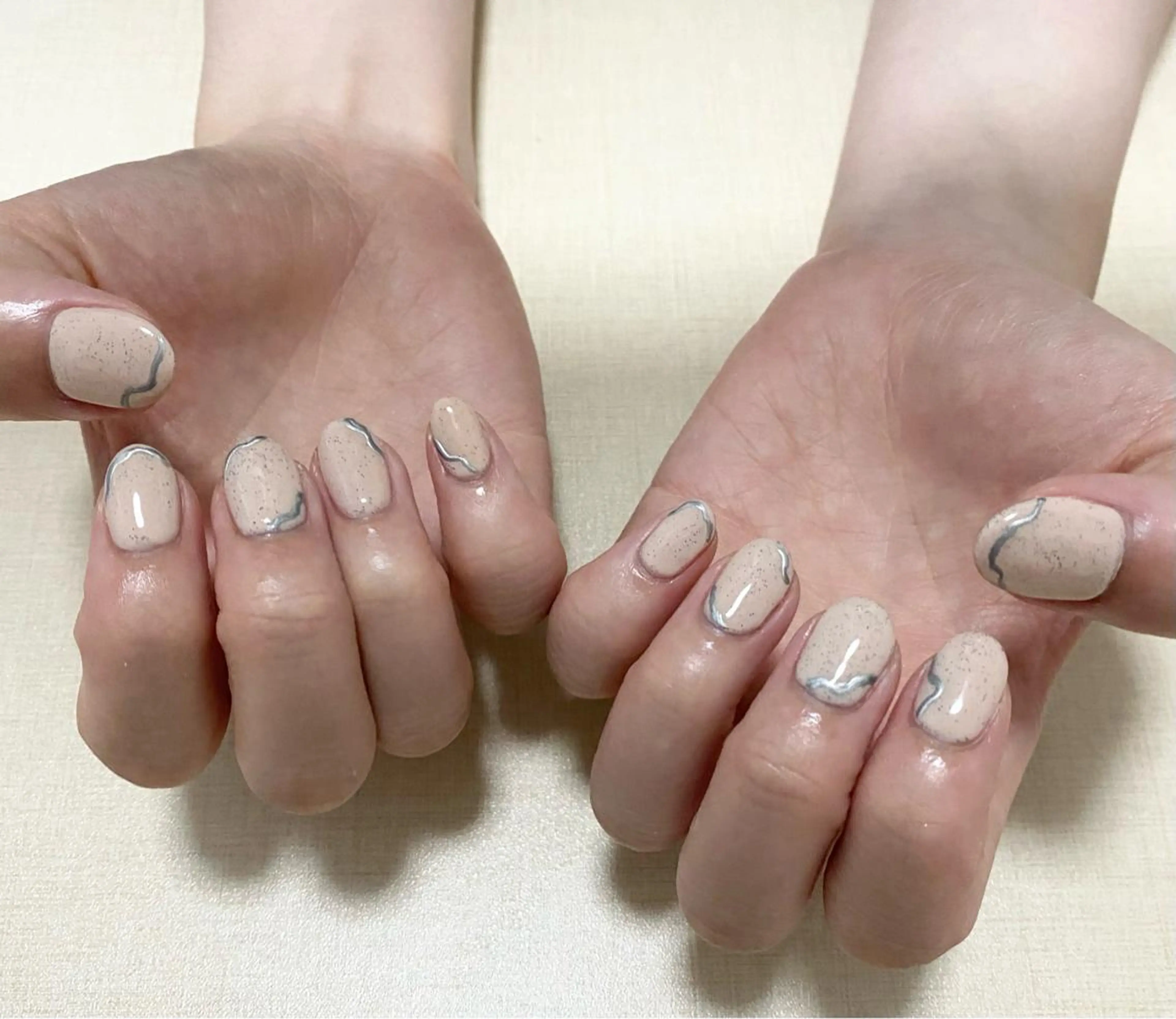 ネイル ジェルネイル ニュアンスネイル ハンドネイル わたなべ さやかのネイルデザイン