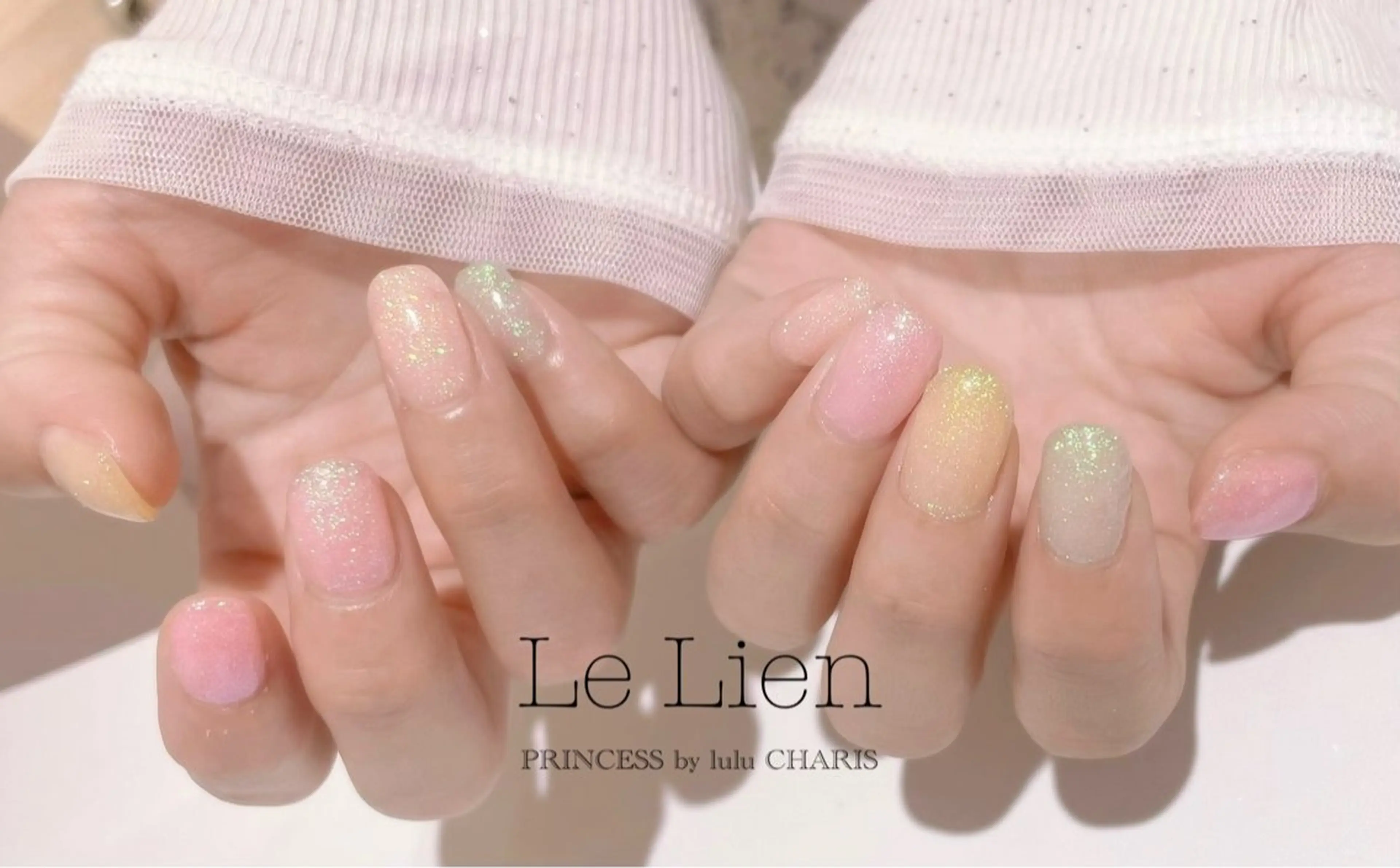 ネイル フラッシュネイル キラキラネイル 持ち込み ◇大人綺麗めネイル◇ *⑅୨୧*chieのネイルデザイン