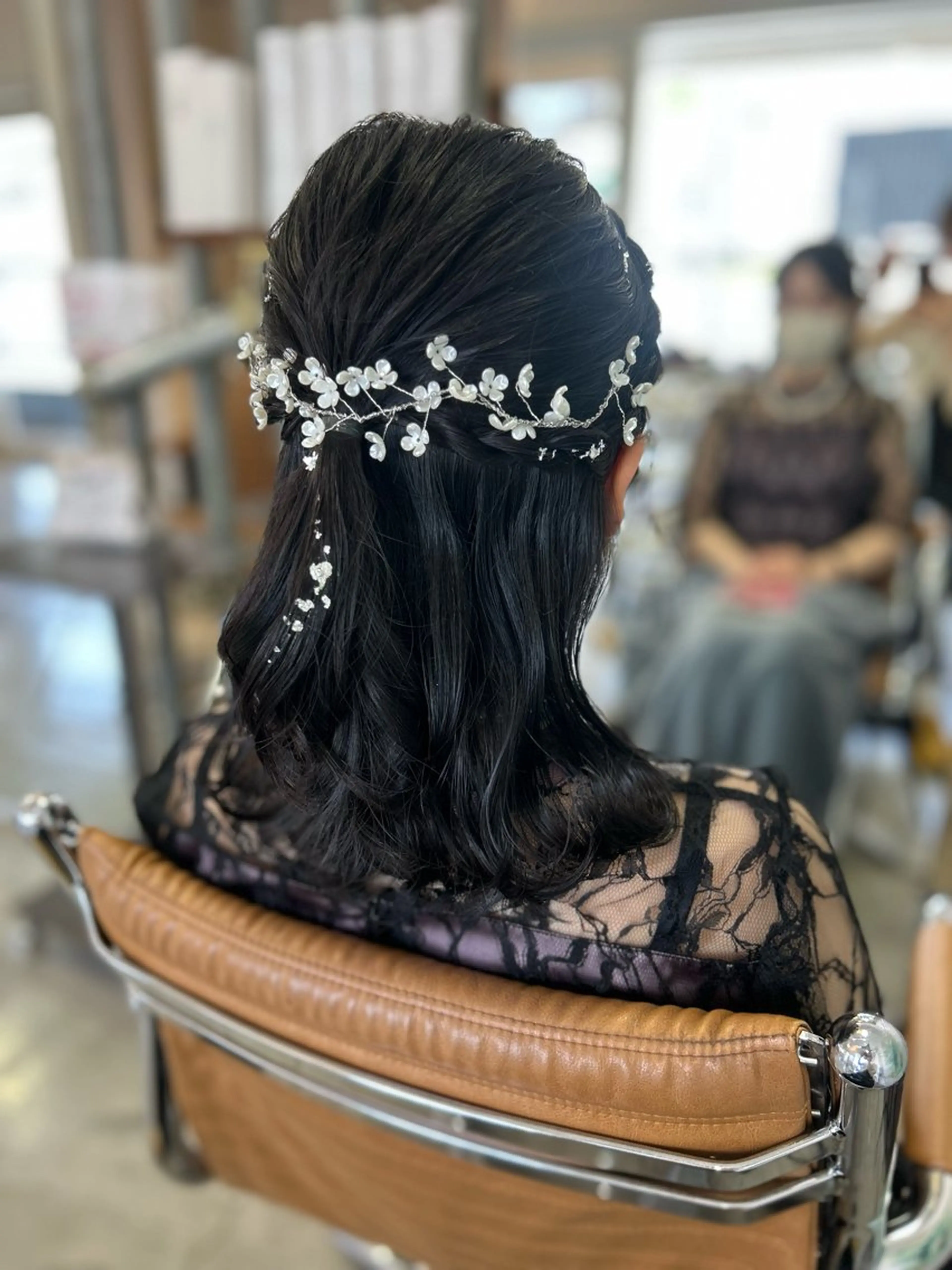 ミディアム ヘアセット 🤎指名No.1原宿 表参道coii日向花のヘアスタイル