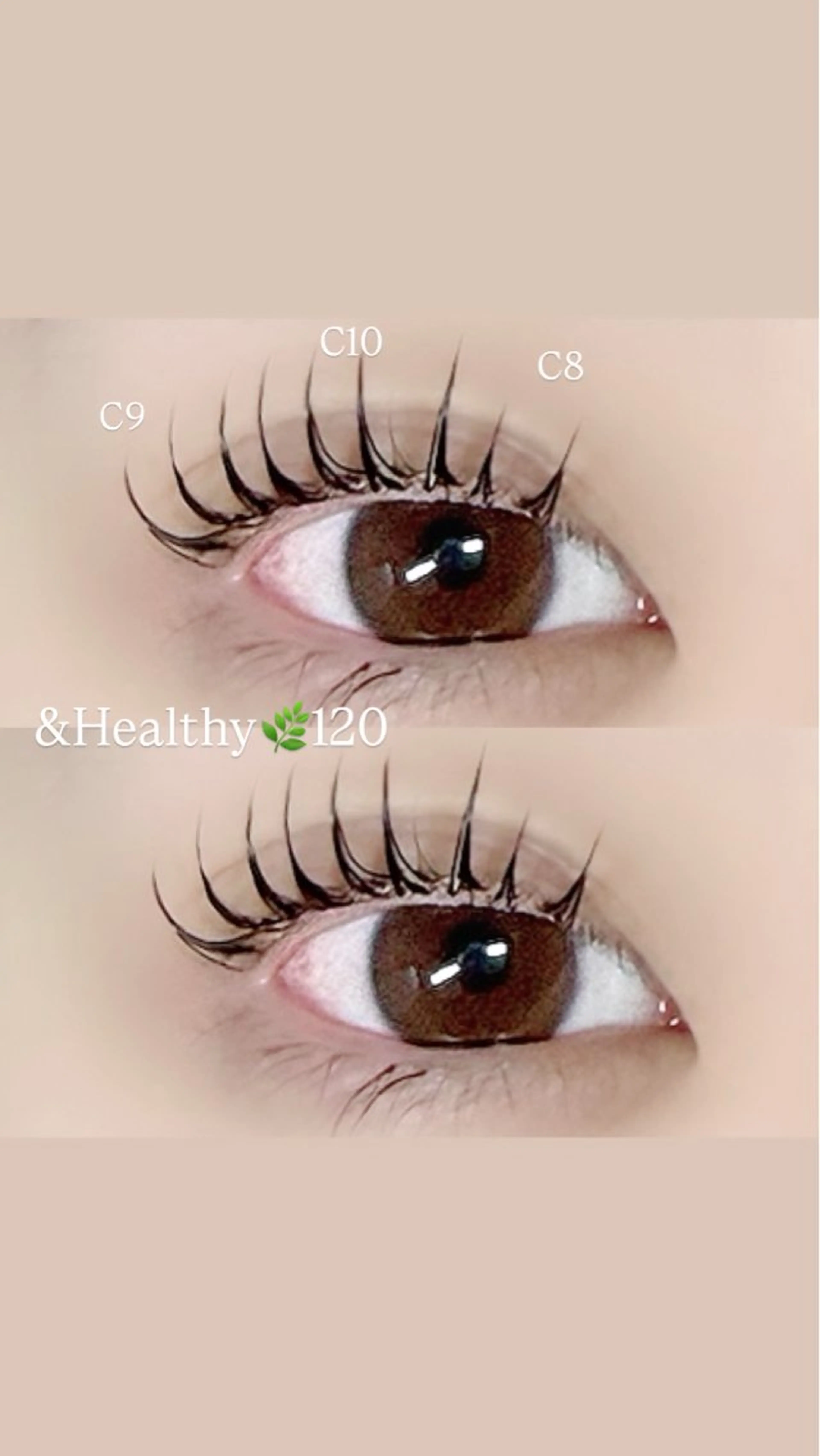 マツエク・マツパ 🩰yuri🩰 似合わせ/束感のマツエク・マツパデザイン