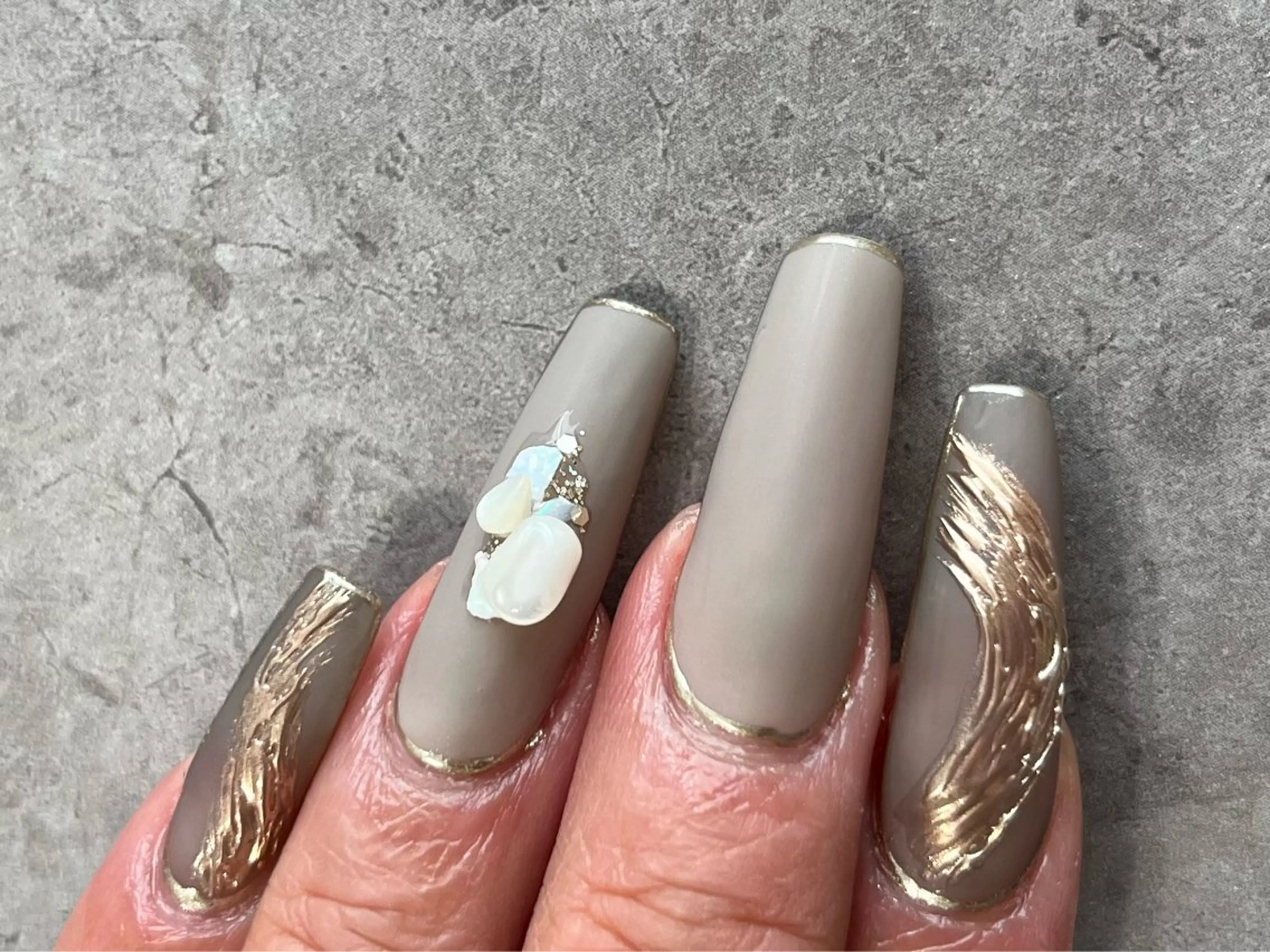 ロング 城東区ネイルサロン carpediemのネイルデザイン