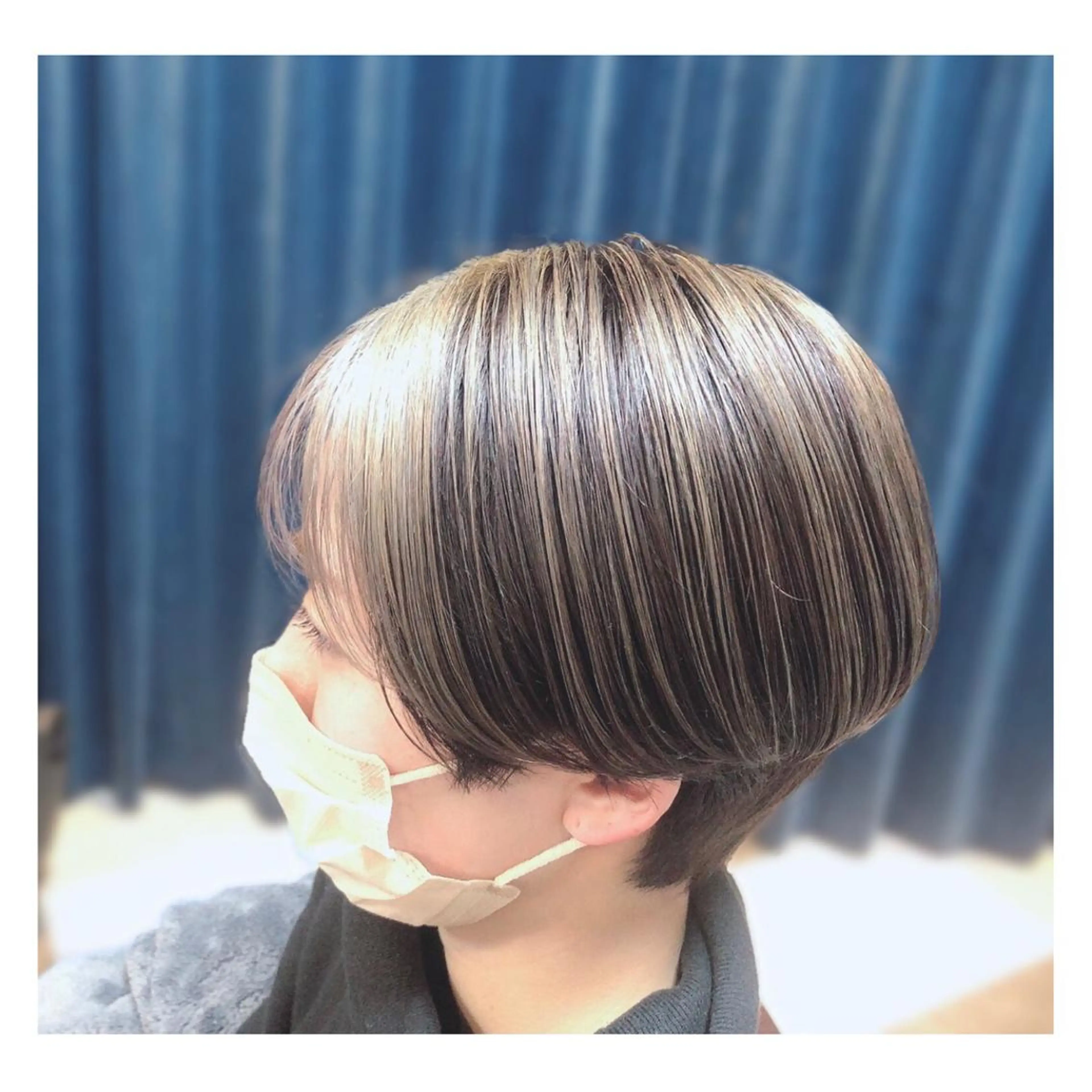 ショート カラー 中野 誠子のヘアスタイル