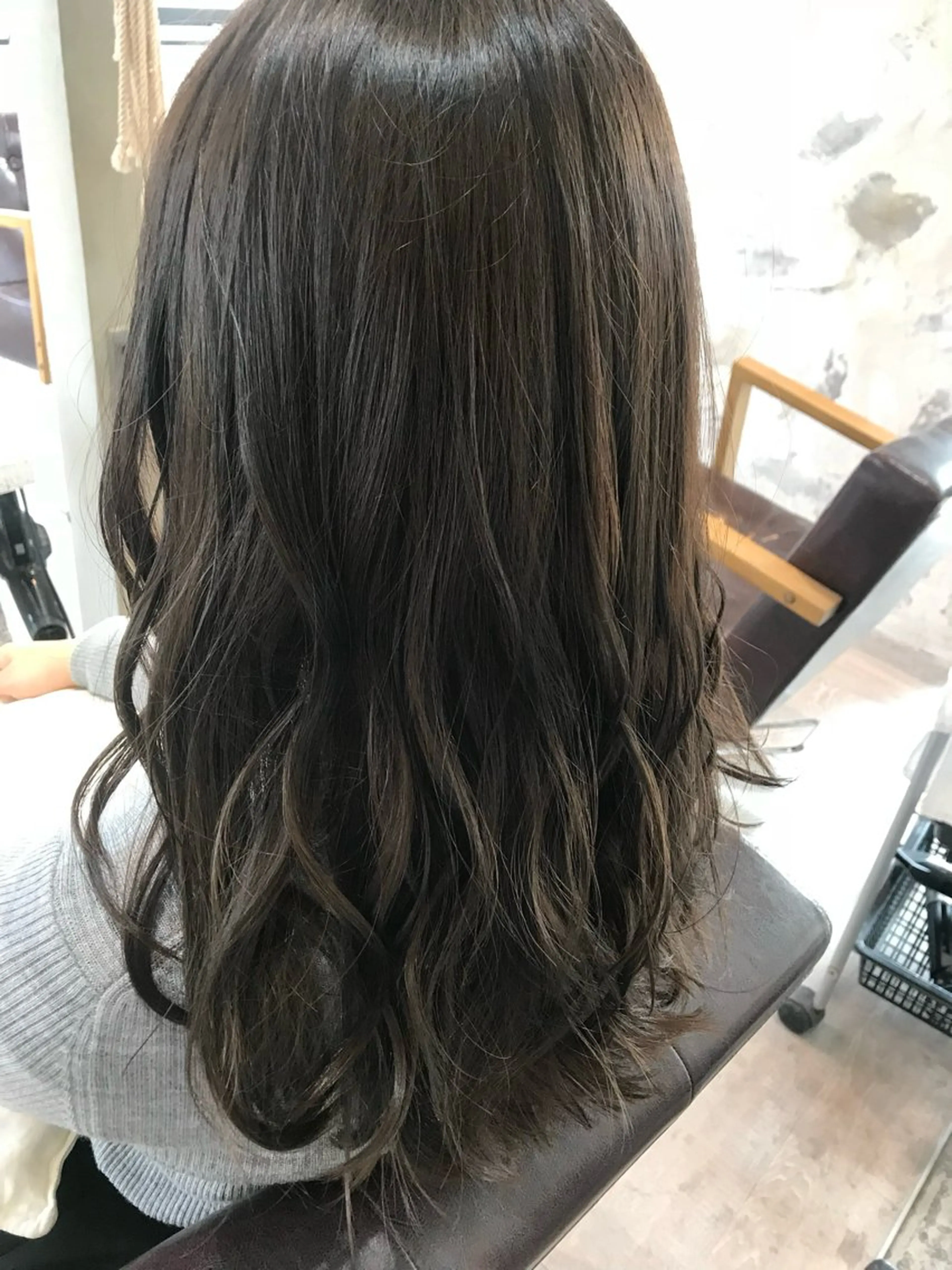 ロング カラー 塚本 昂のヘアスタイル