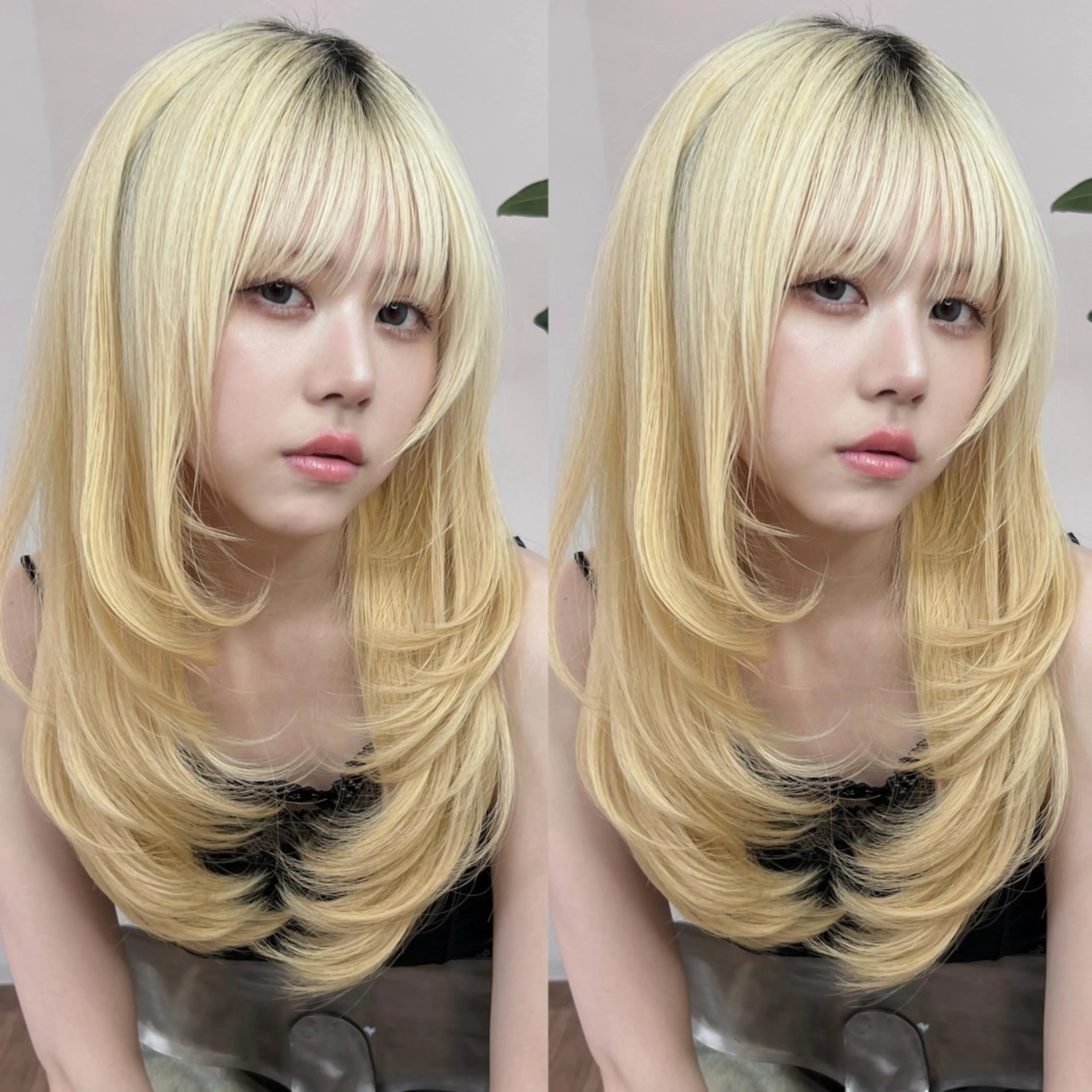 ロング カラー パーマ ヘアアレンジ メンズ ダブルカラー 顔周りカット 髪質改善 レイヤーカット トリートメント カット ヘアカラー トリートメント 💎髪質改善特化💎 RUITOのヘアスタイル