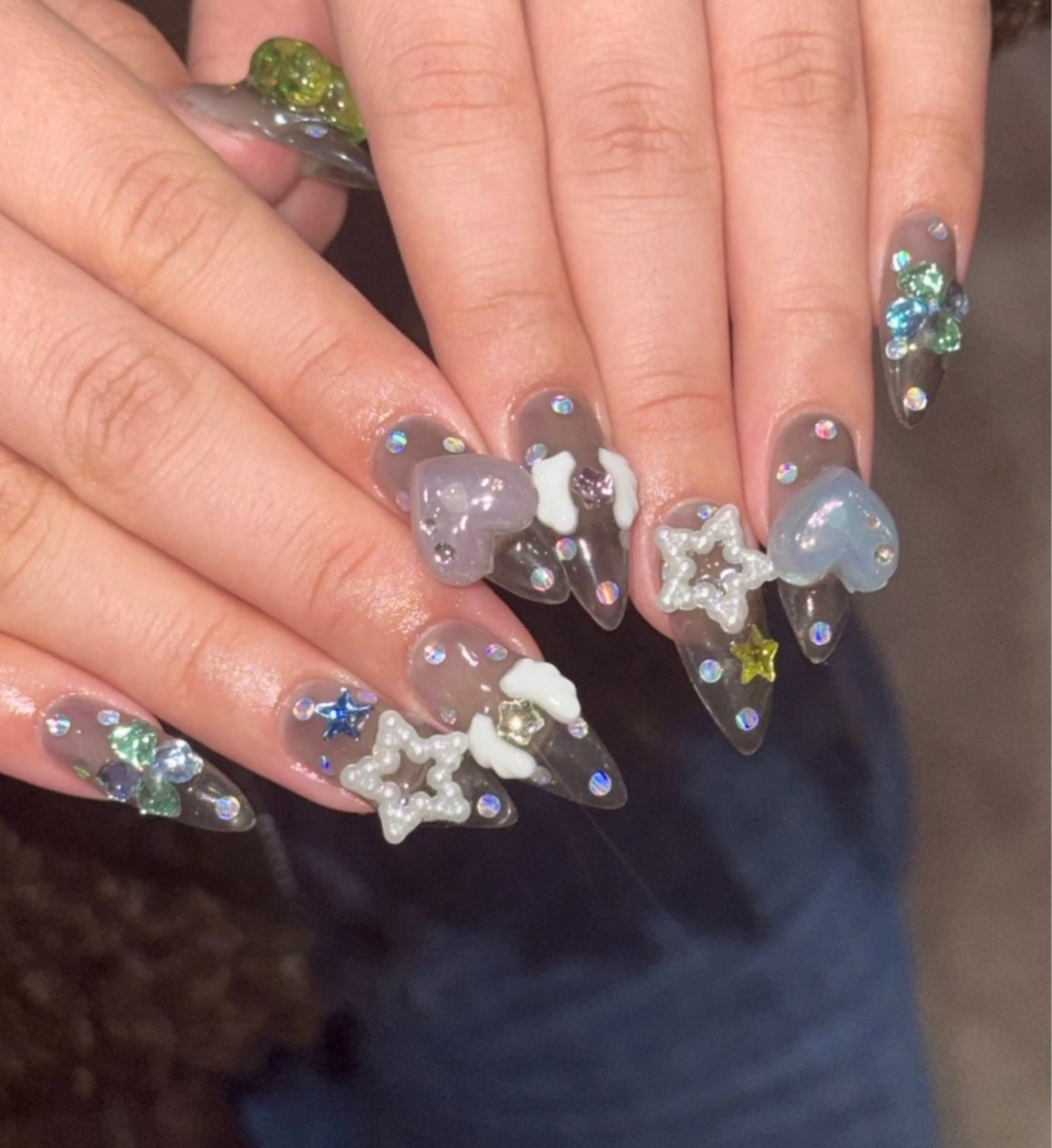 【ジェル】オフあり(なし)120分アートコース(パーツ無料)の写真