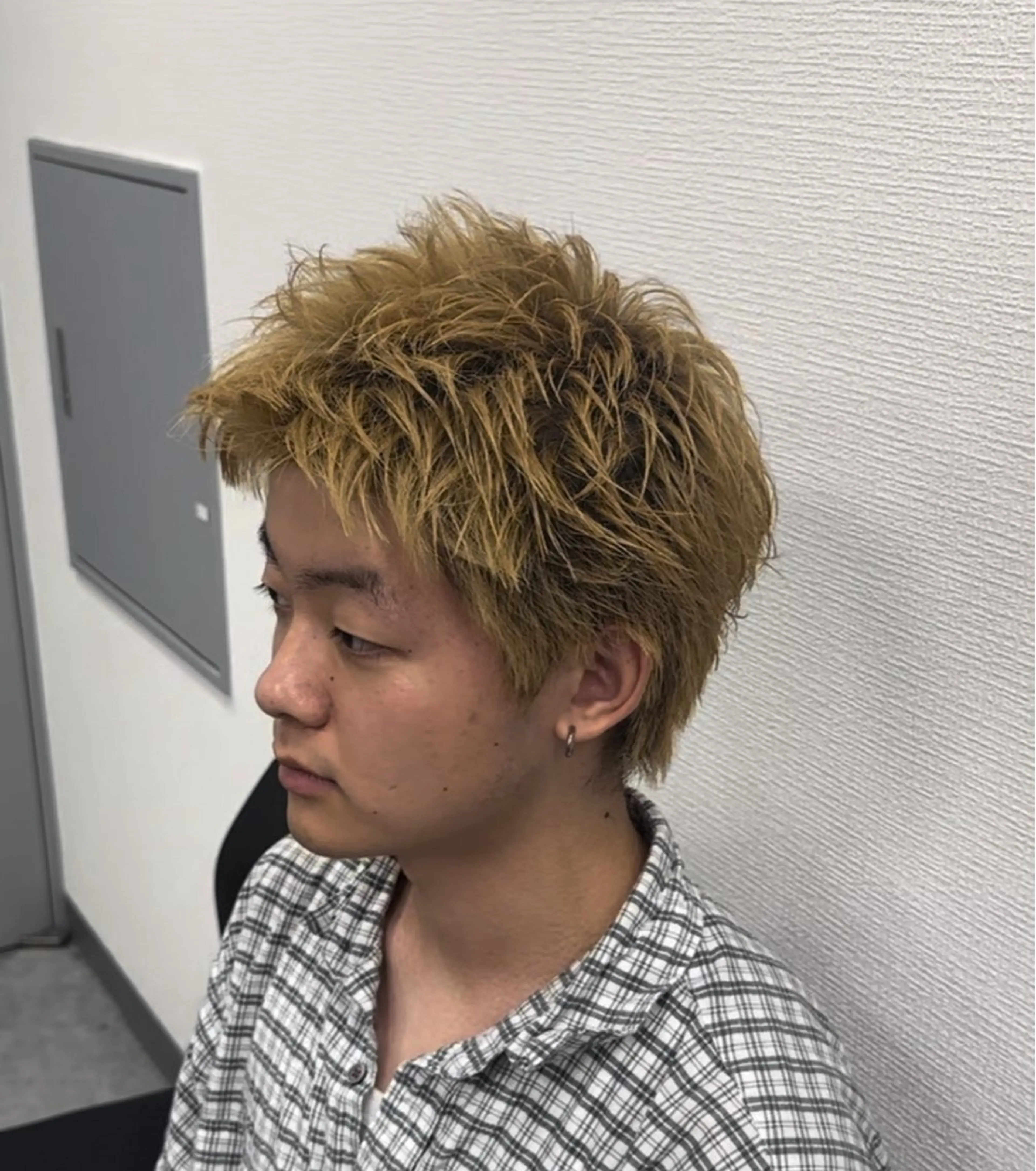 ショート カラー パーマ メンズ メンズパーマ全般/ 似合わせ/ジョウのヘアスタイル