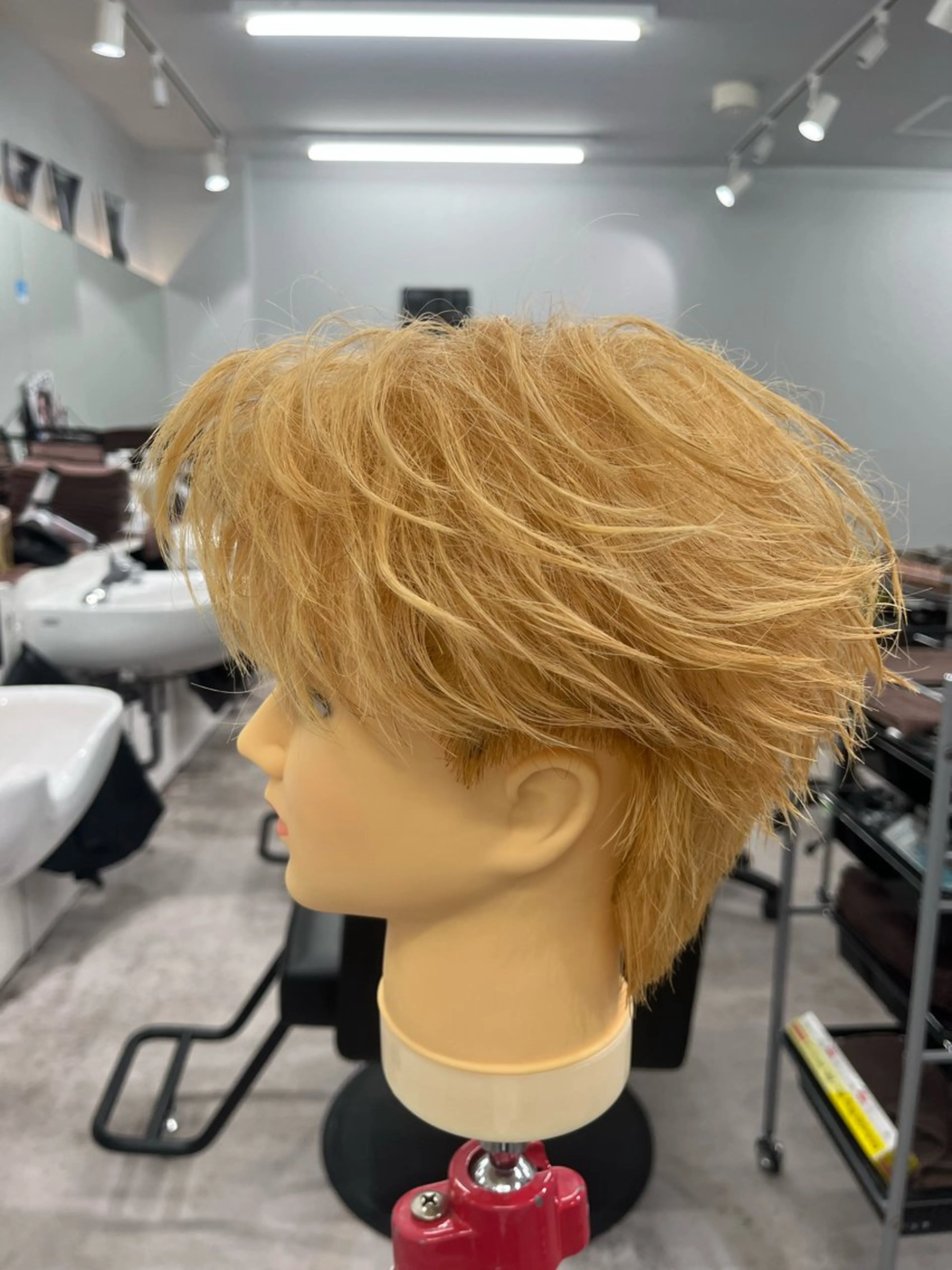 カラー パーマ メンズ メンズハイトーン ハイトーンカラー メンズパーマ特化🔥 田中のヘアスタイル