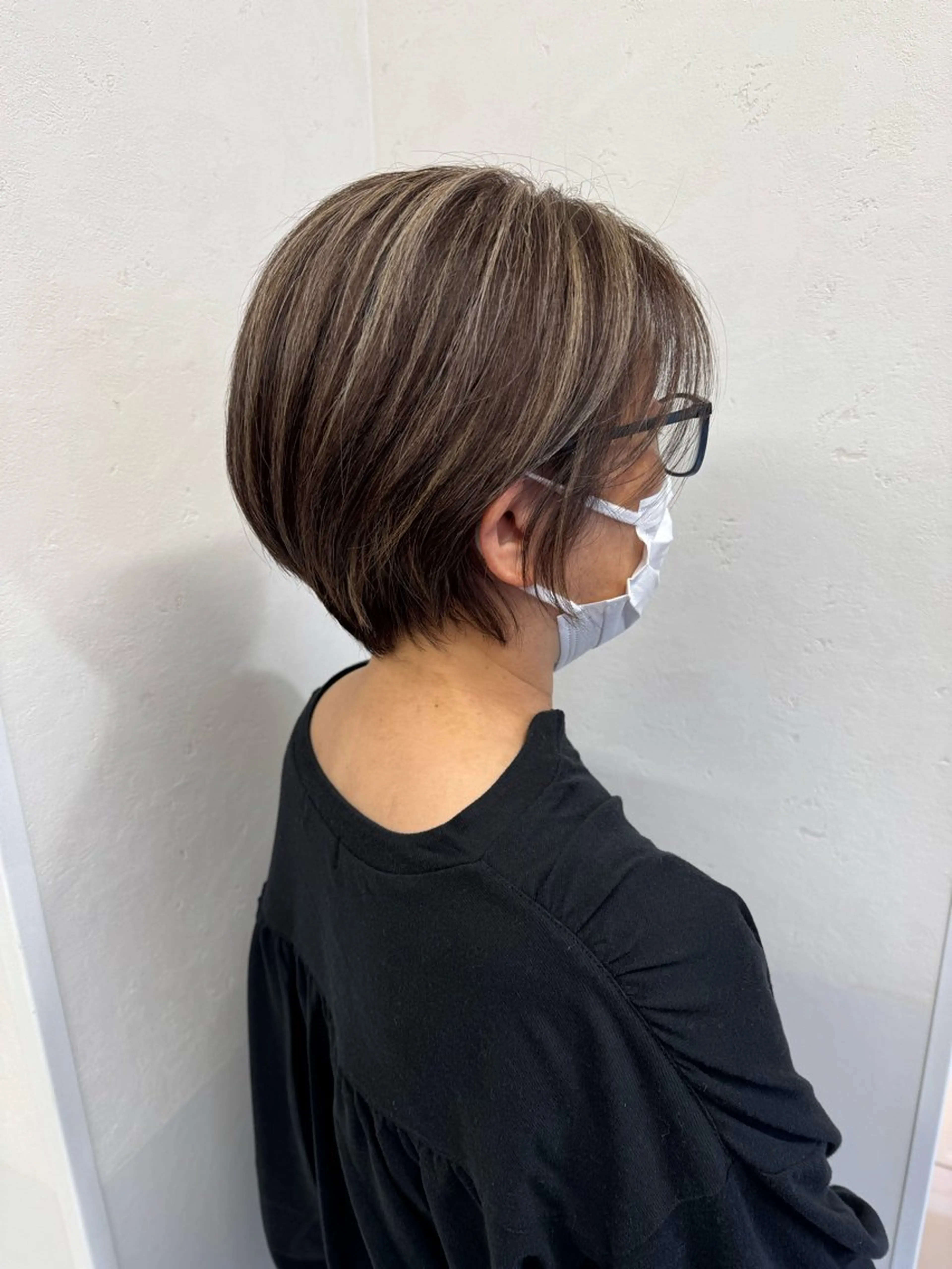 ショート カラー パーマ/ハイトーン /吉田眞のヘアスタイル