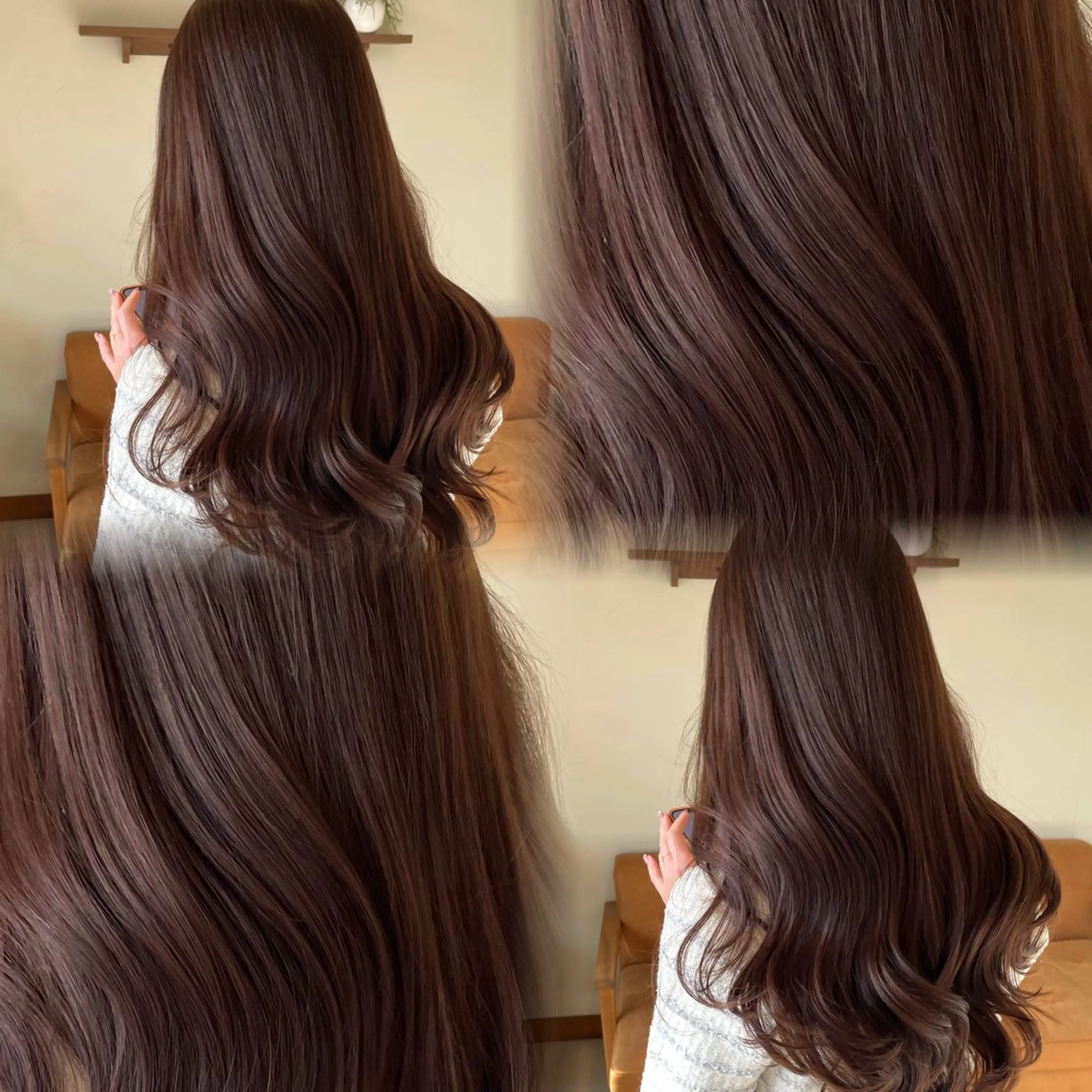 ロング 似合わせヘア🤎透明 感カラー🤎MIKAのヘアスタイル