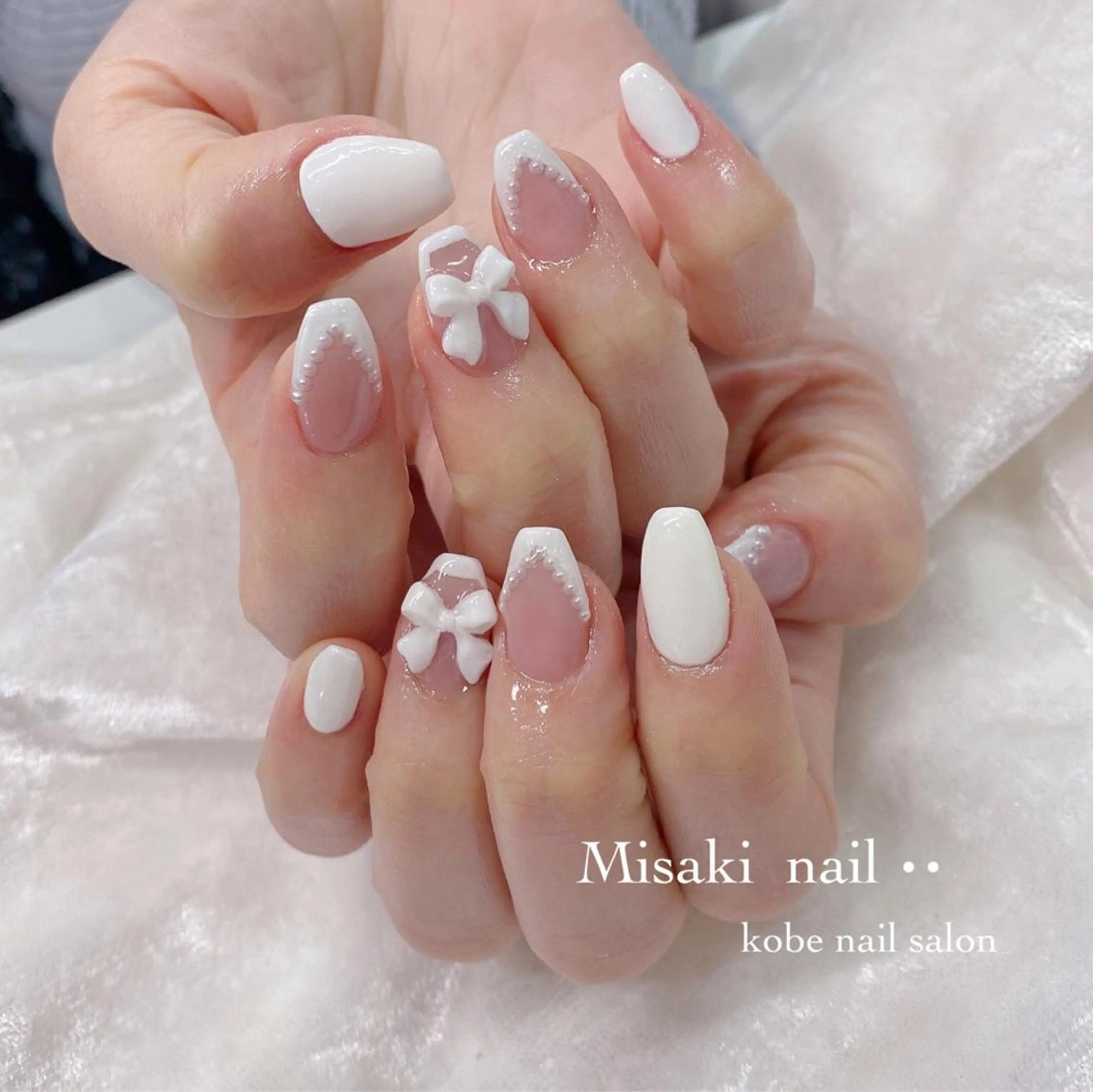 ネイル 韓国ネイル ワンホンネイル ハンドネイル nailsalon miinailsのネイルデザイン