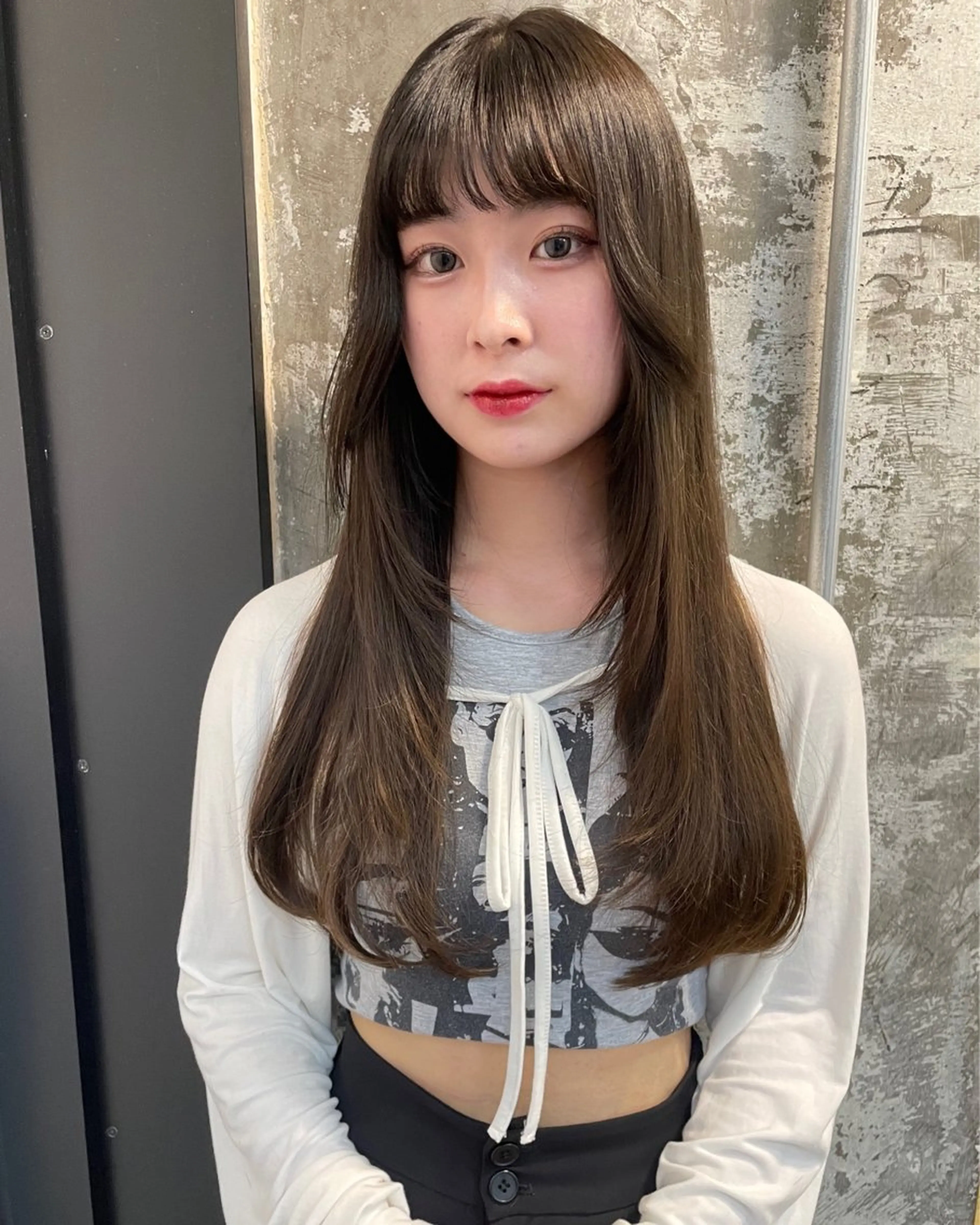 ロング 髙塚碧🇰🇷 韓国ヘア🎗️のヘアスタイル