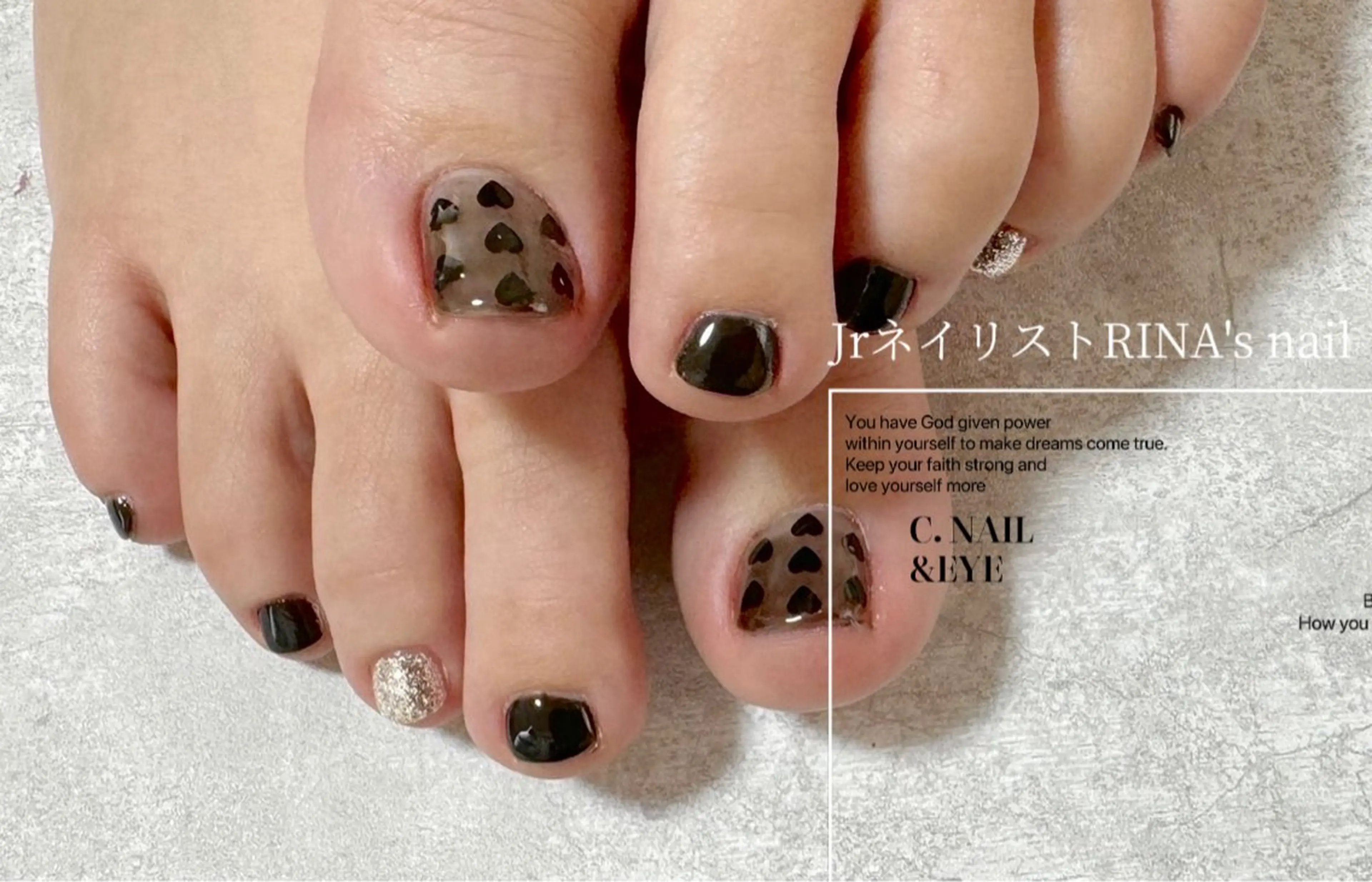 ネイル フットネイル ワンカラーネイル 夏ネイル フットネイル C.Nail &Eye筑紫駅のネイルデザイン