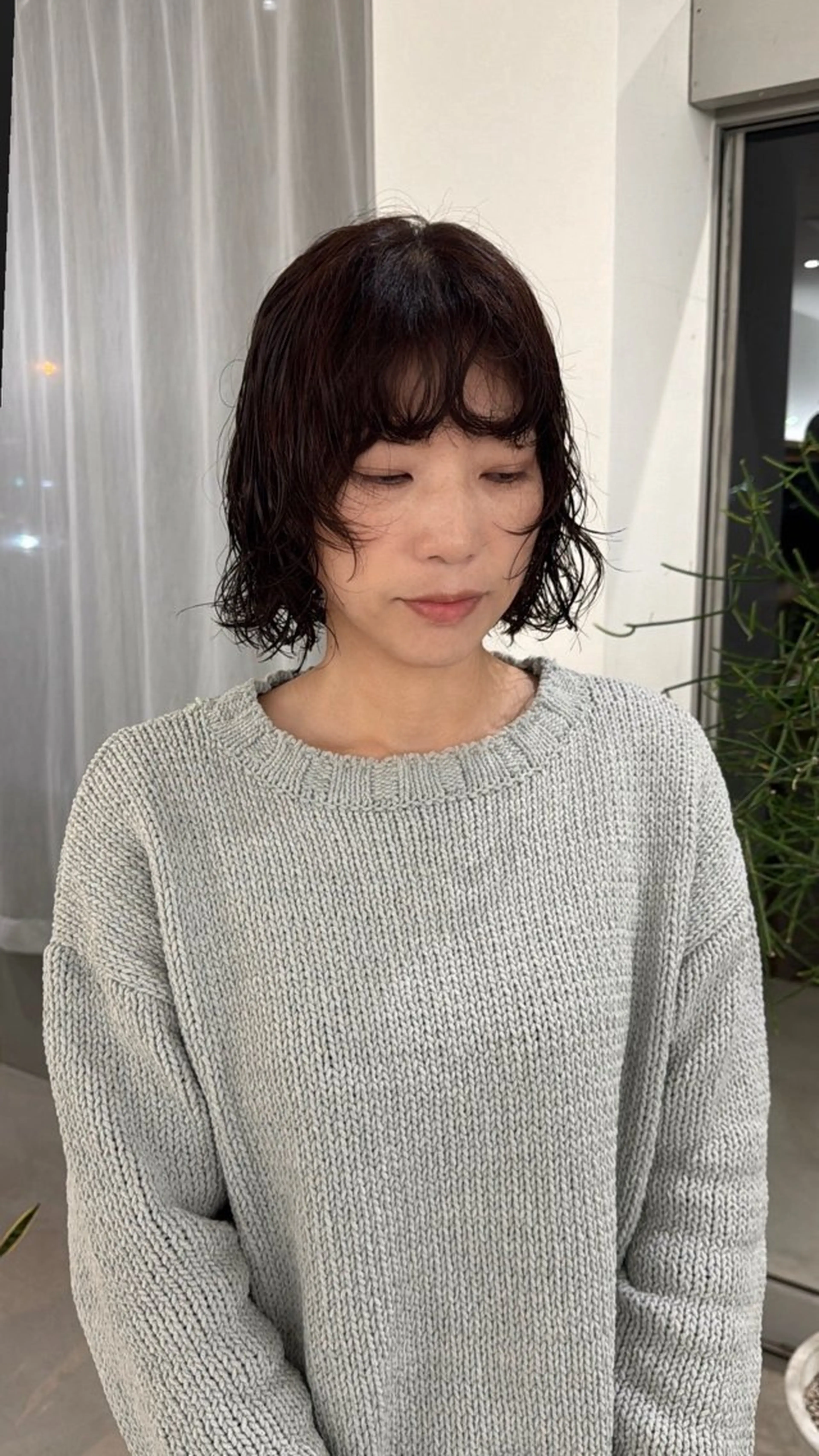 ショート riko*.+ﾟ 韓国風パーマのヘアスタイル