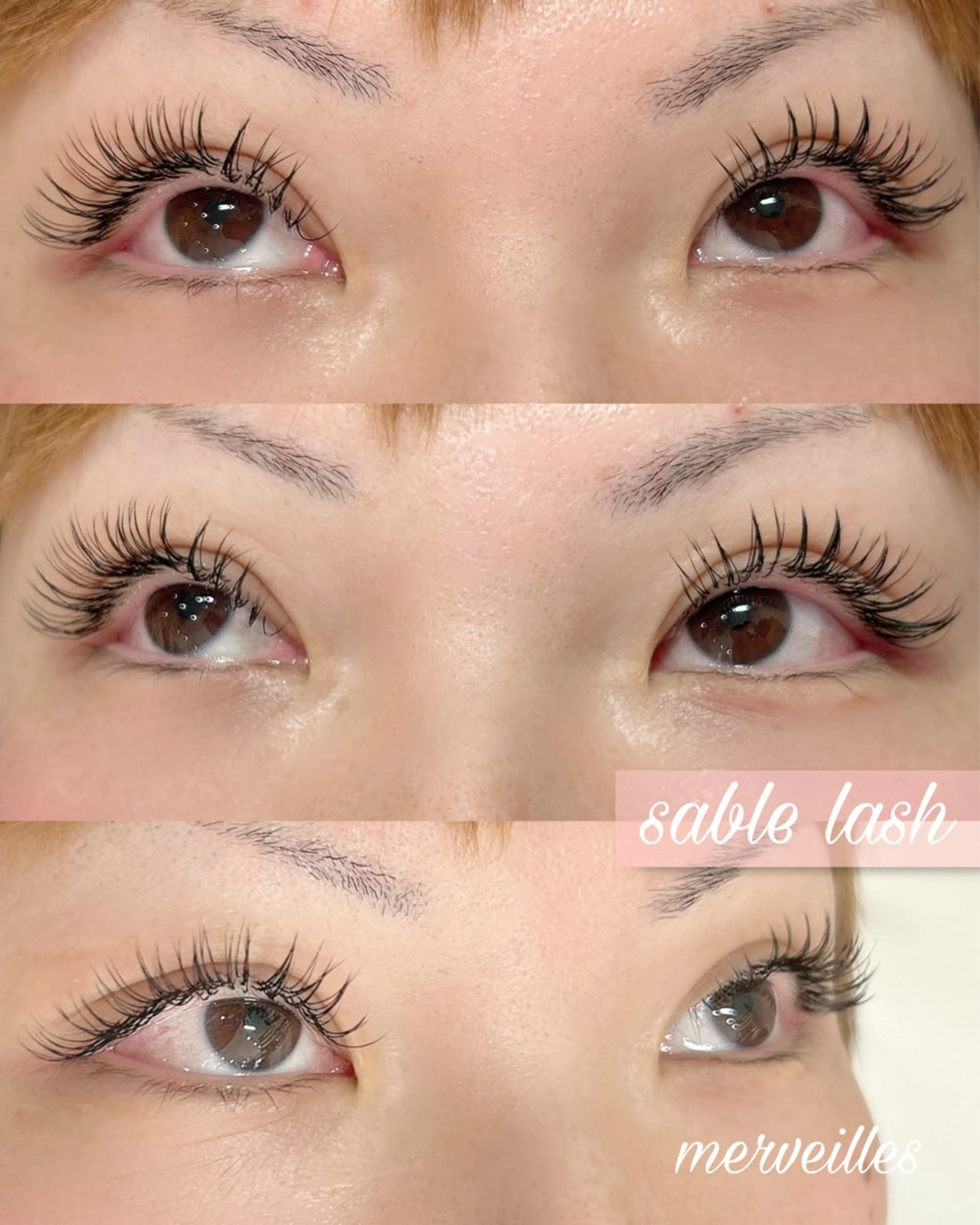 マツエク・マツパ セーブル マツエク merveilles所属・まつげ/整体/にきび ・アトピー専門サロンのマツエク・マツパデザイン