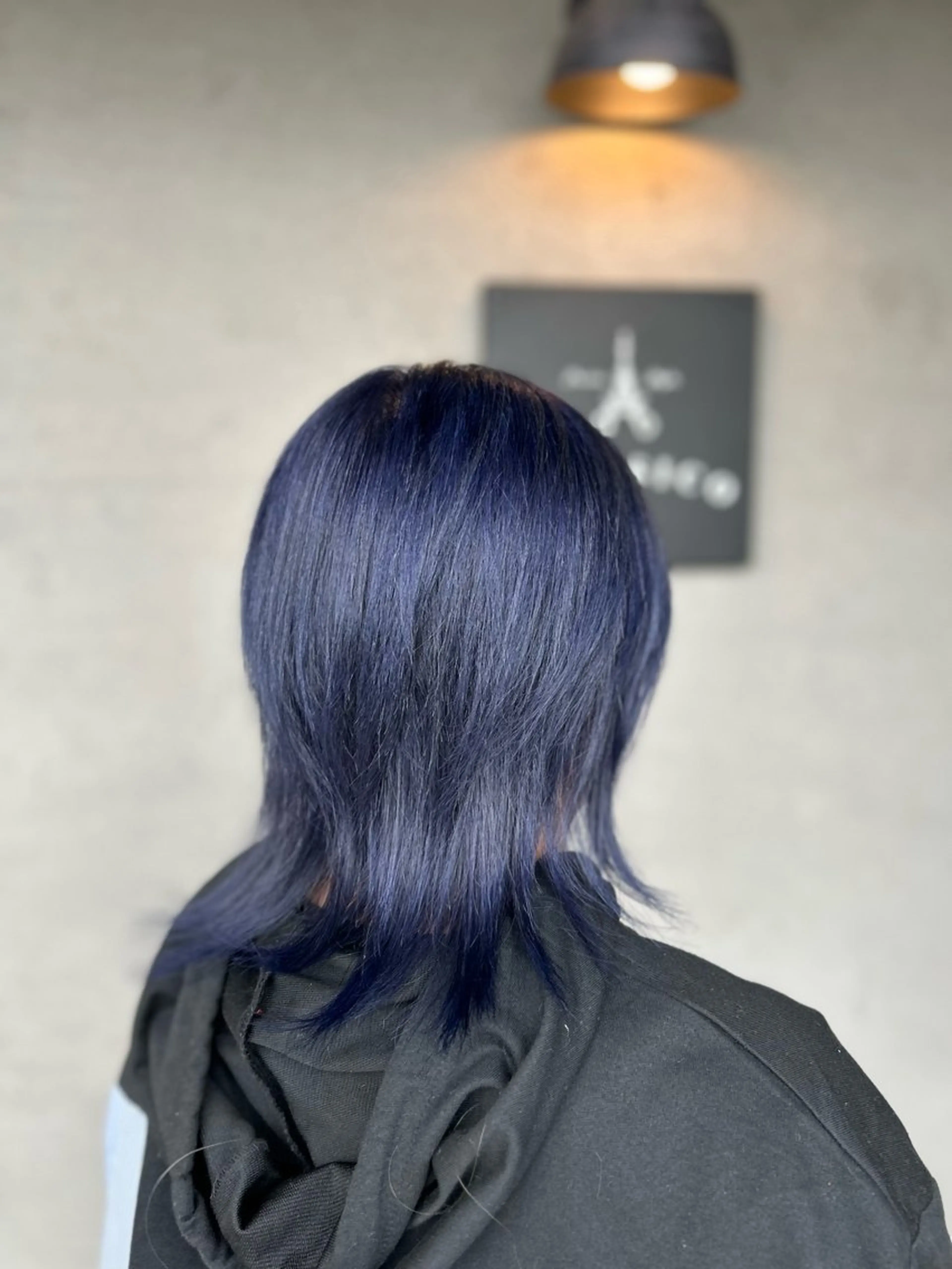 ミディアム 元永 沙知のヘアスタイル