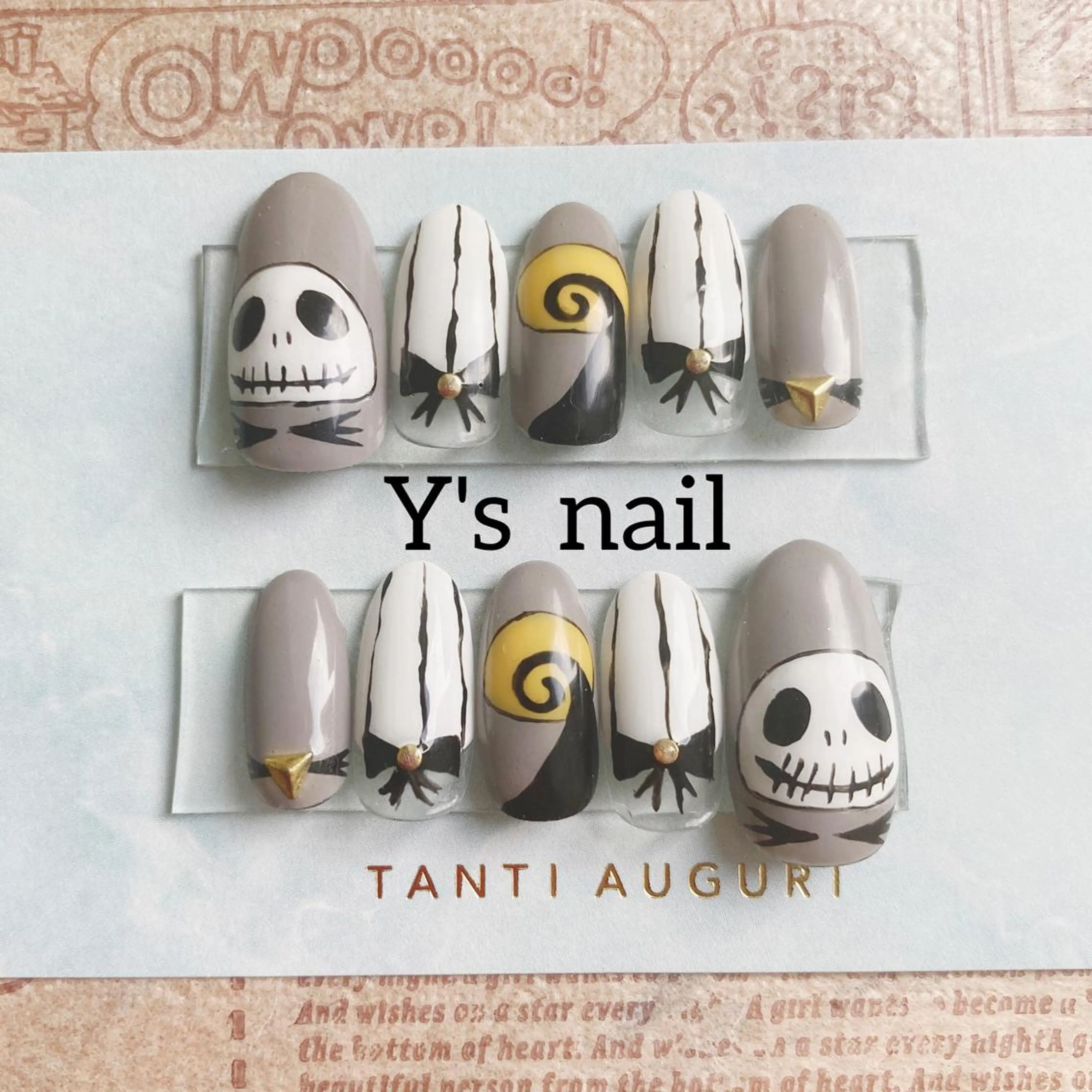 ネイル ネイルチップ 手書きが得意🖌️ Y’s  nailのネイルデザイン