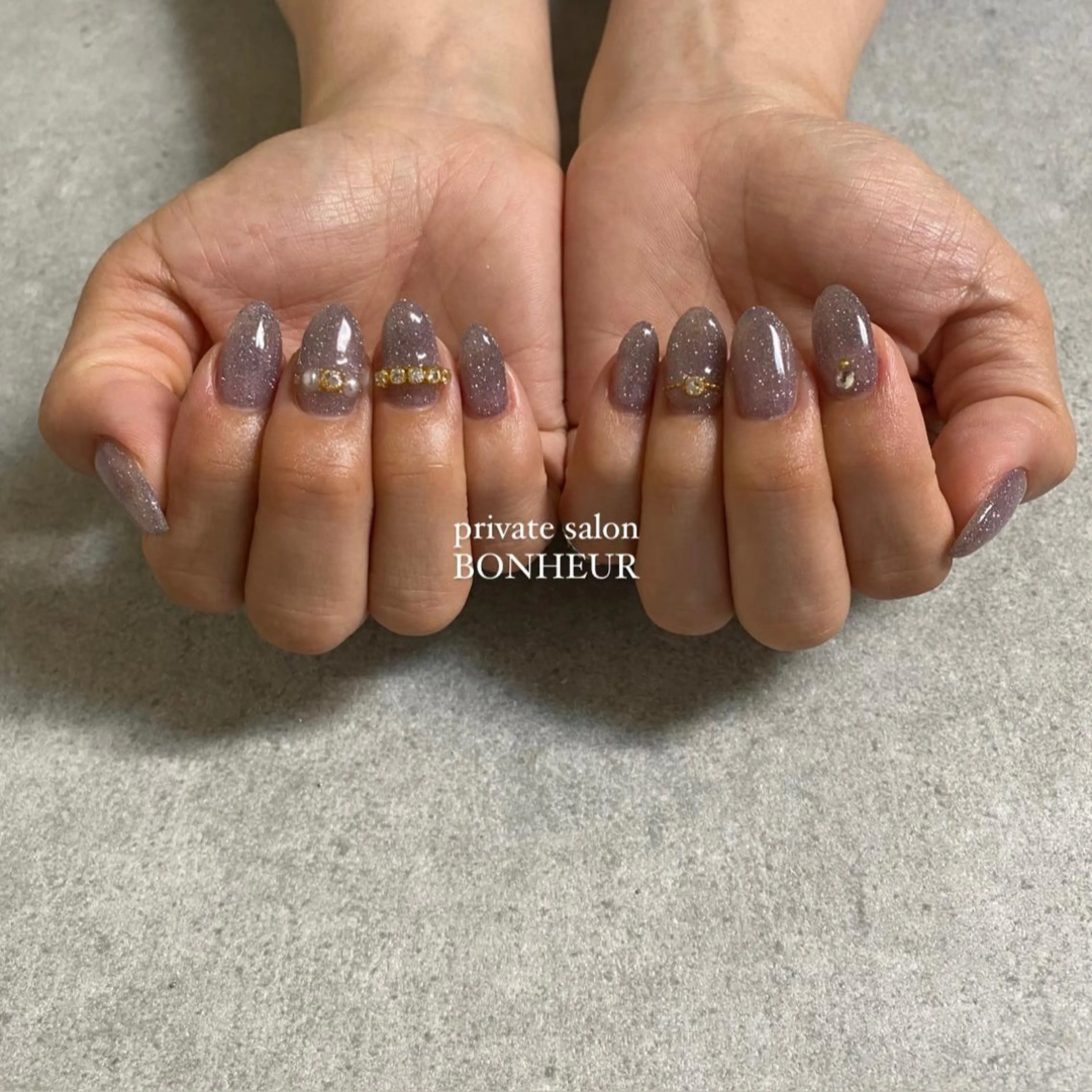 ネイル ハンドネイル BONHEUR Annaのネイルデザイン