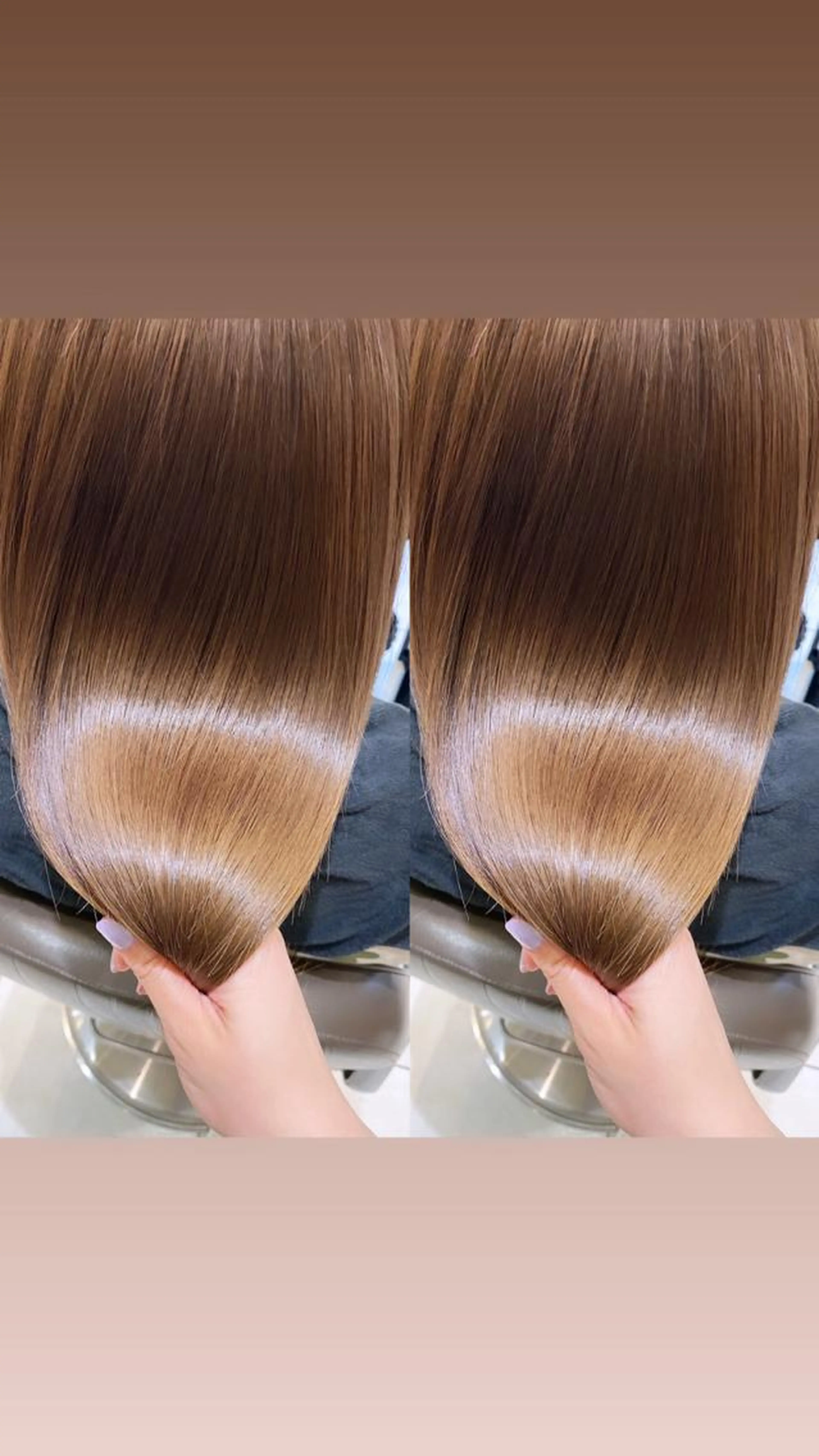 ⭐️minimo特別価格⭐️顔周りの部分縮毛矯正の写真