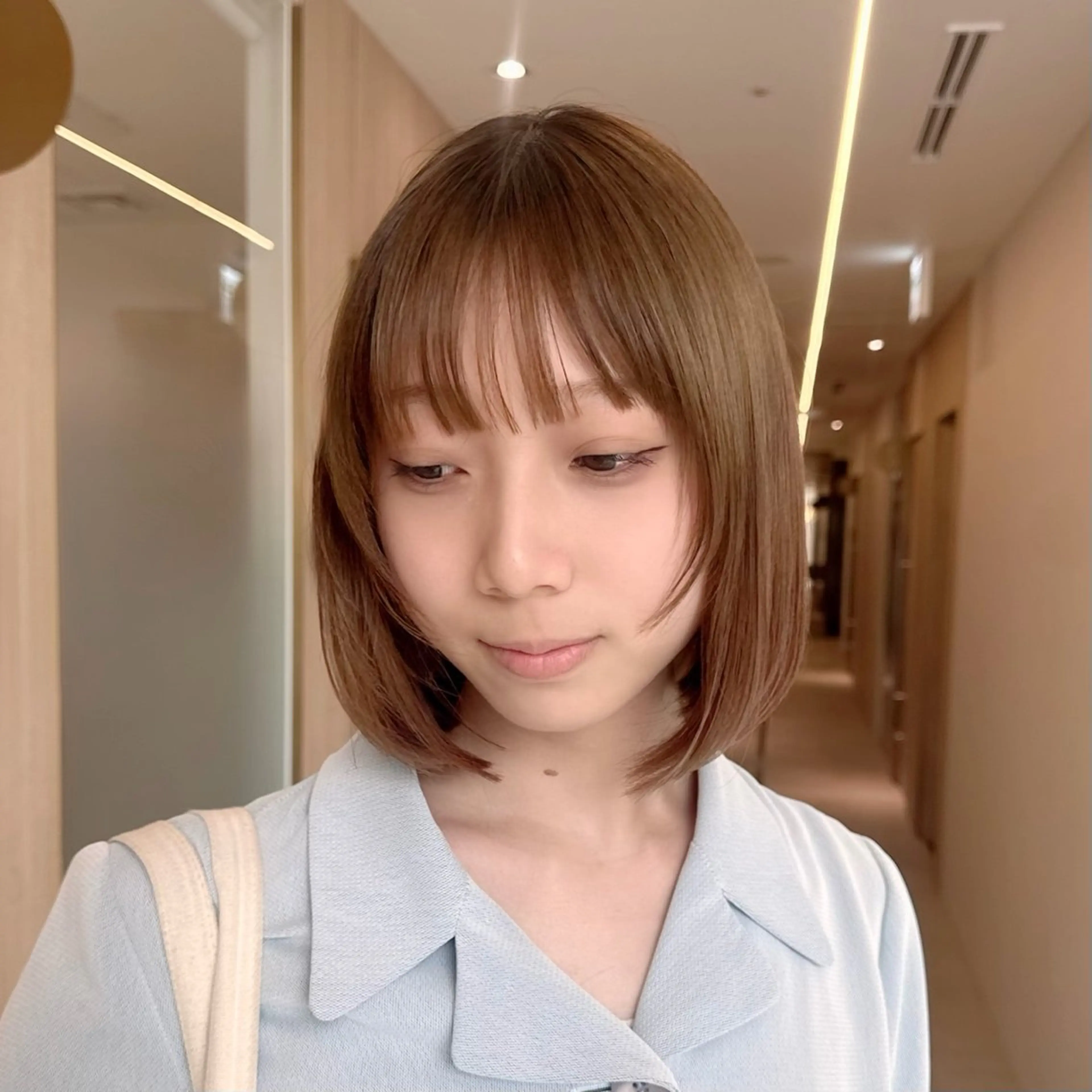 ミディアム カット カット特化 /BLUET/新宿のヘアスタイル