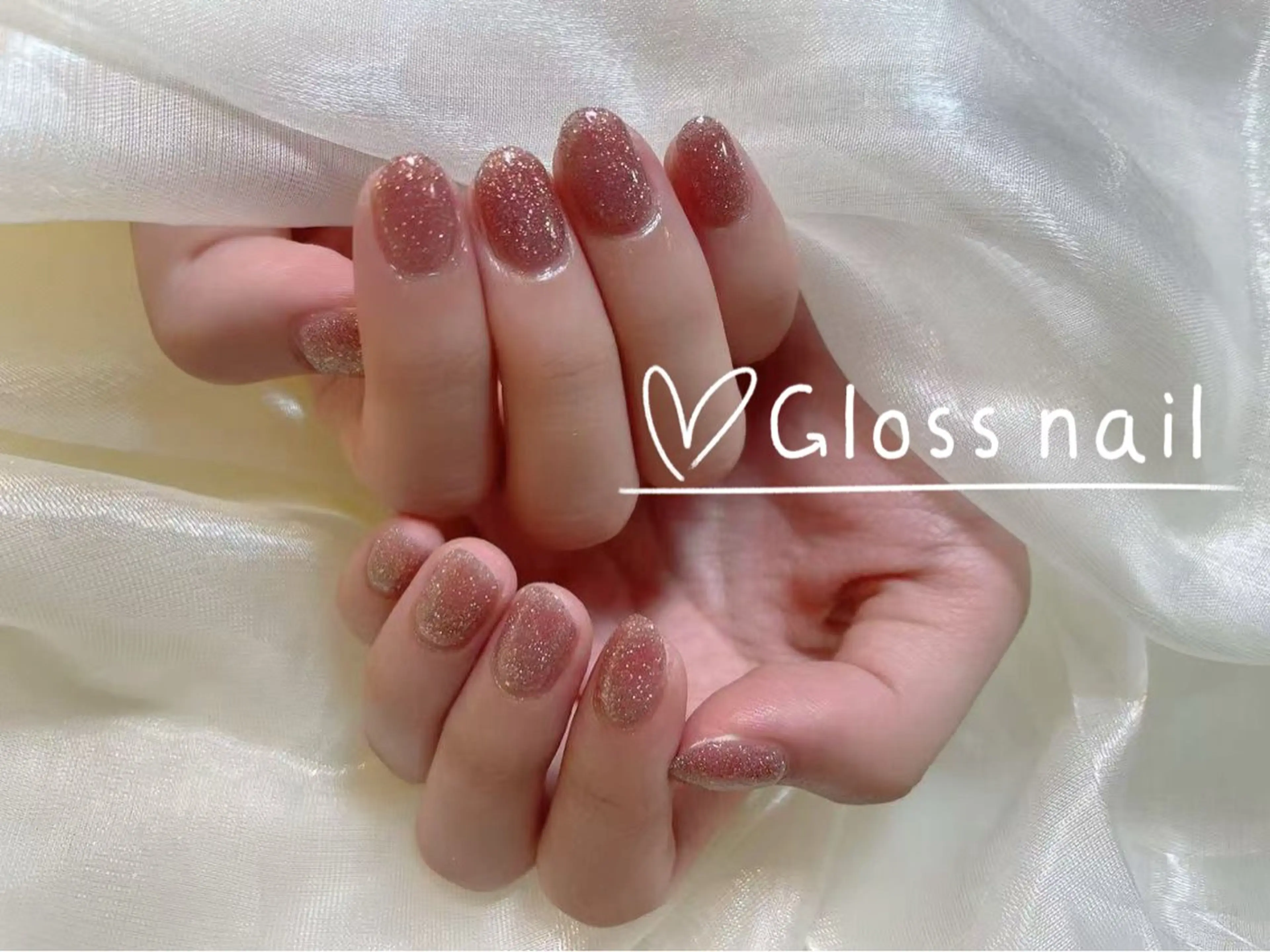 ショート カラー miho🍎 Gloss nailのネイルデザイン