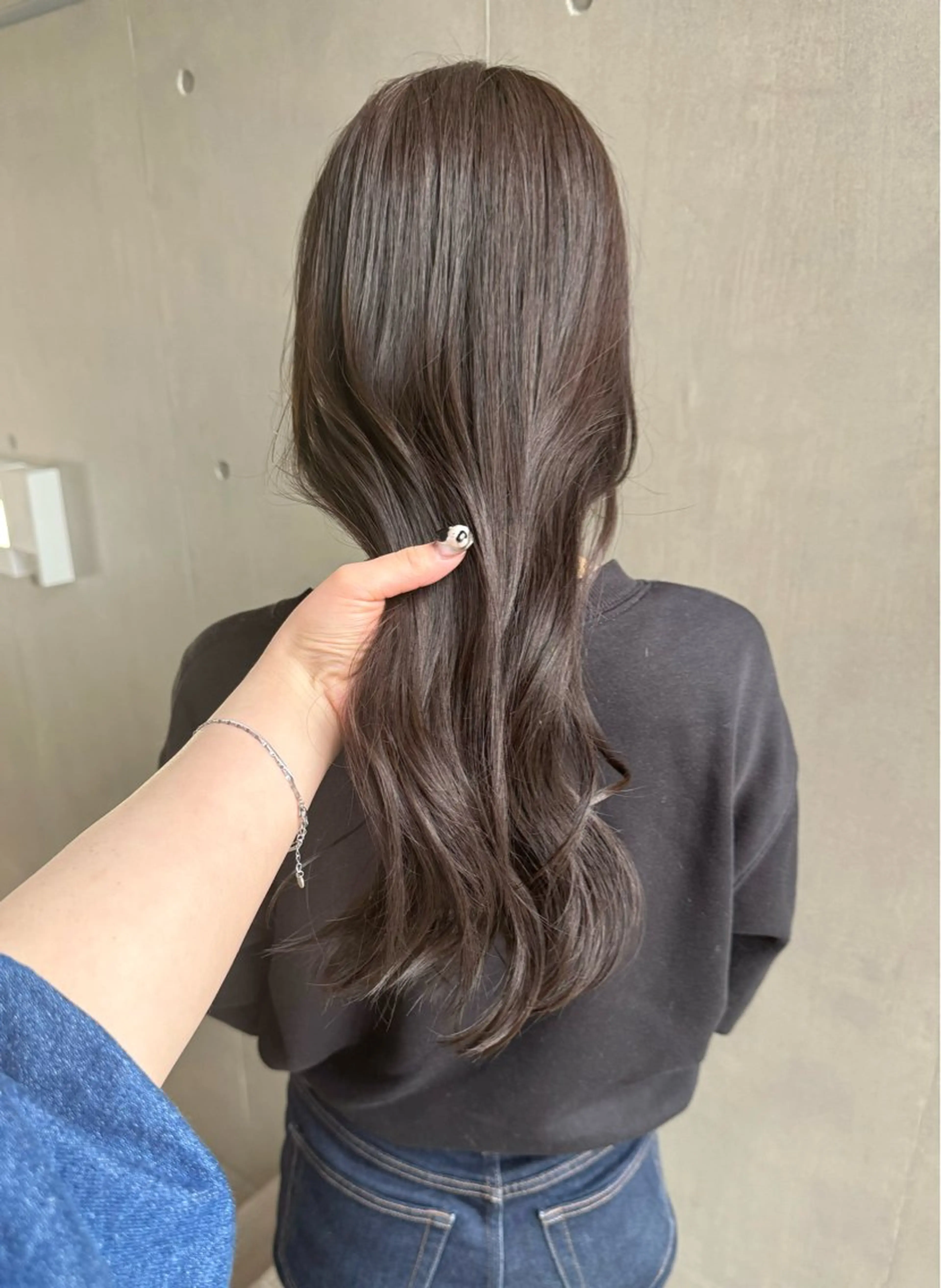 ロング カラー 透明感カラー🪡🤍 nanao🤍🪡のヘアスタイル