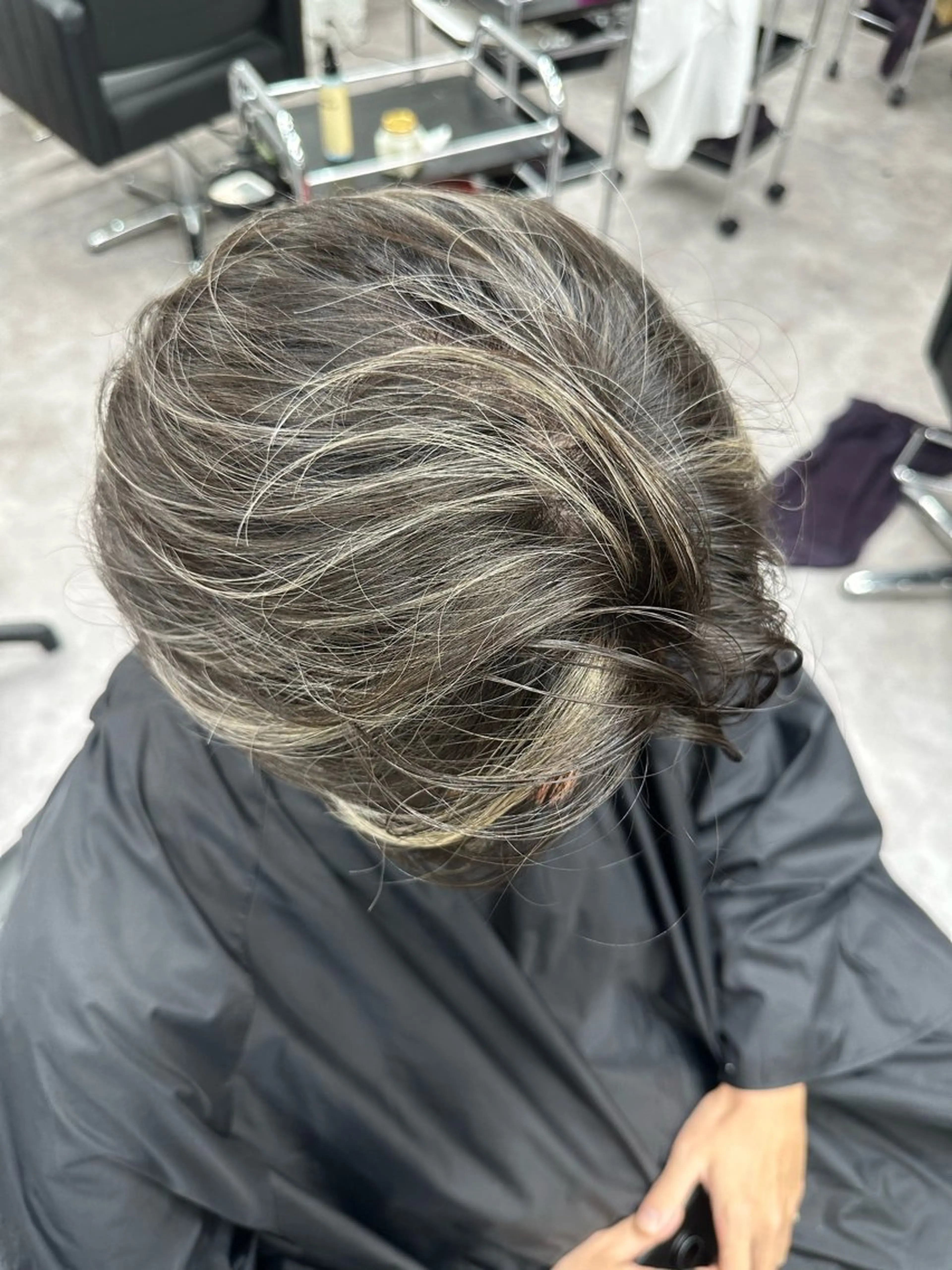 メンズカットの写真