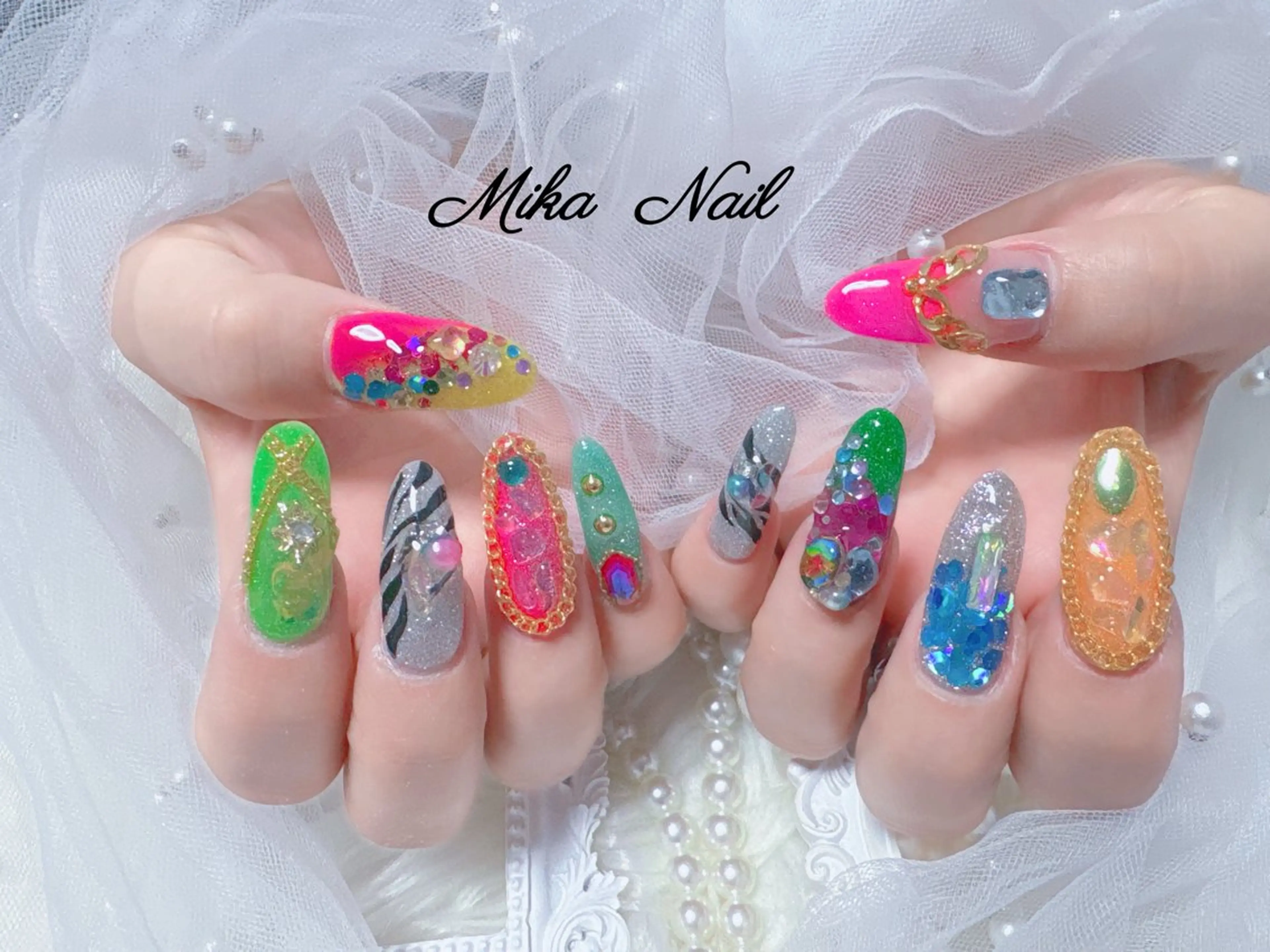 ネイル ハンドネイル Mika Nailのネイルデザイン